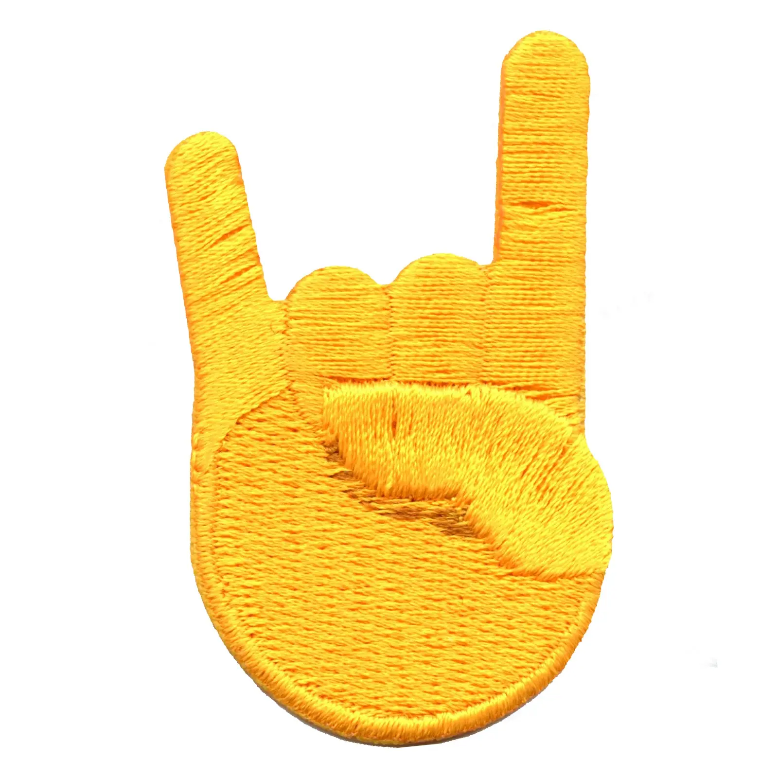 H-Hand Embroidered Iron On Patch
