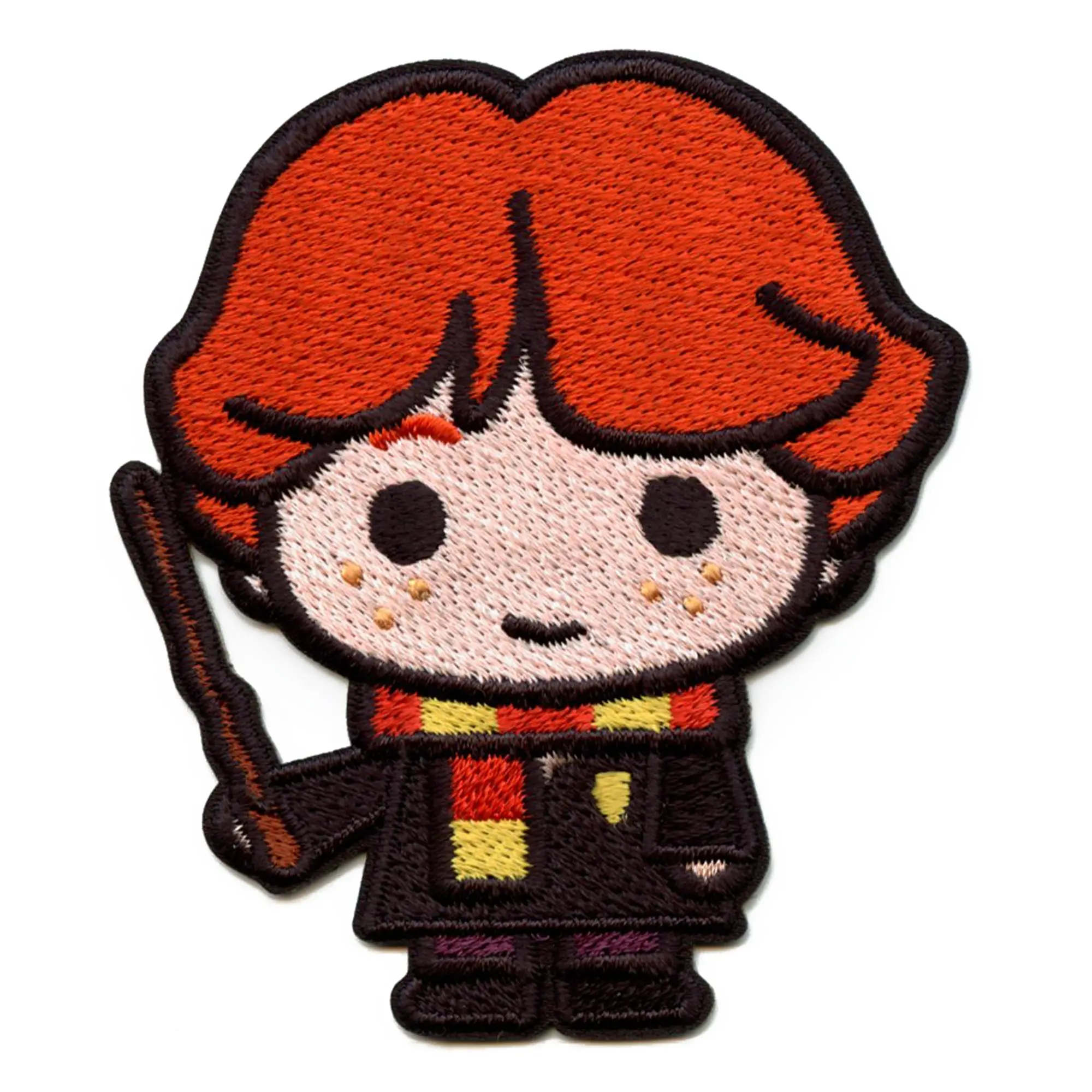 Harry Potter Ron Weasley Patch Movie Gryffindor Wand Embroidered Iron On - Image 2