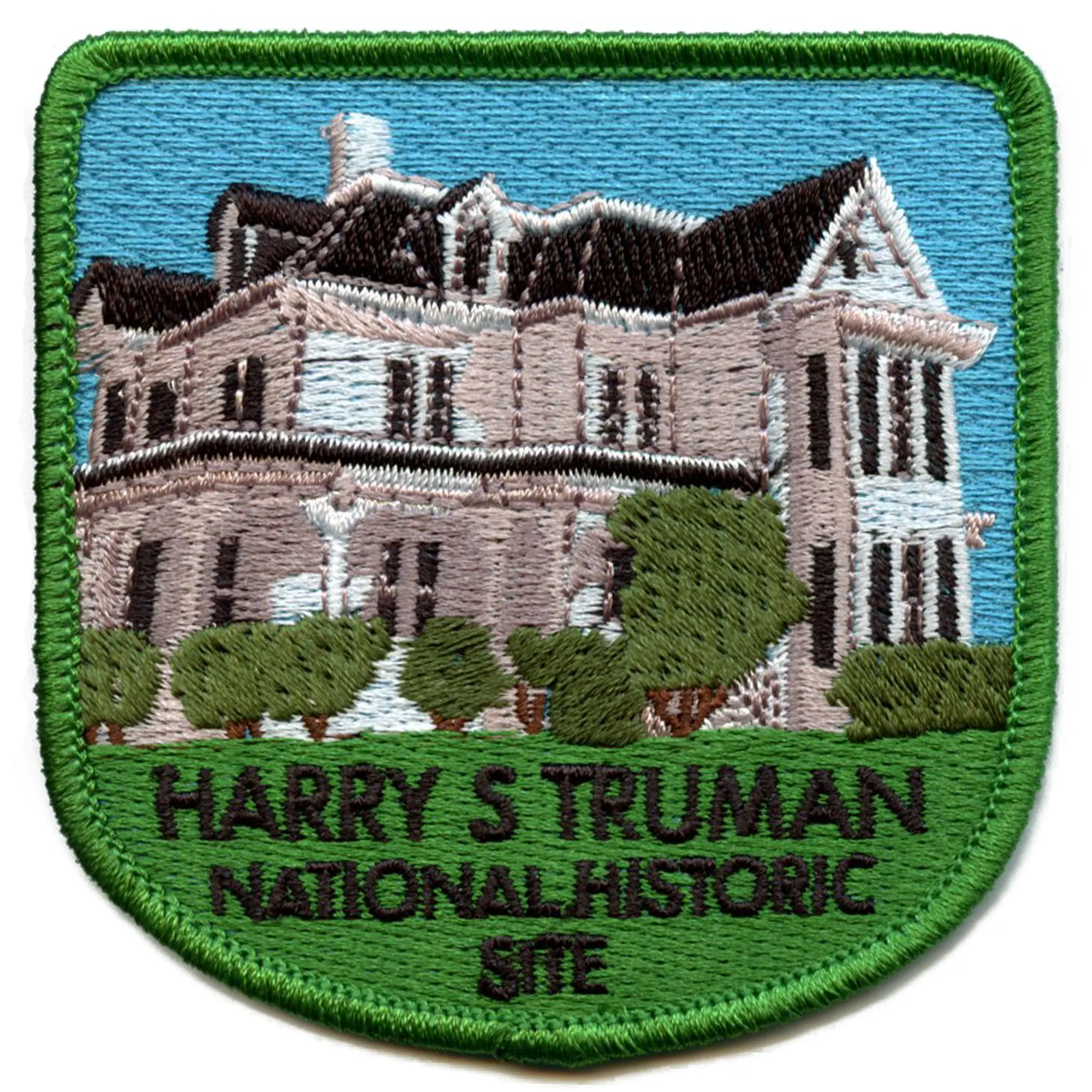 President Harry S Truman National Patch National Site Park Souvenir Embroidered Iron On
