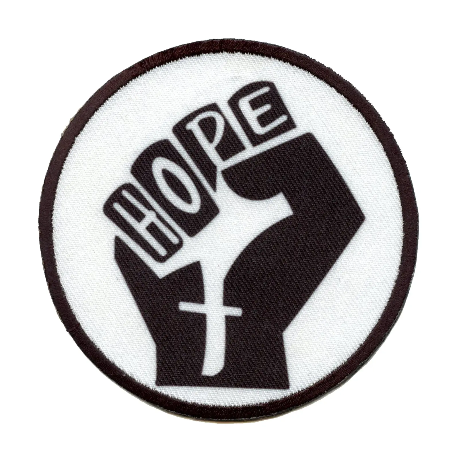 Hope BLM Fist Embroidered Iron On FotoPatch