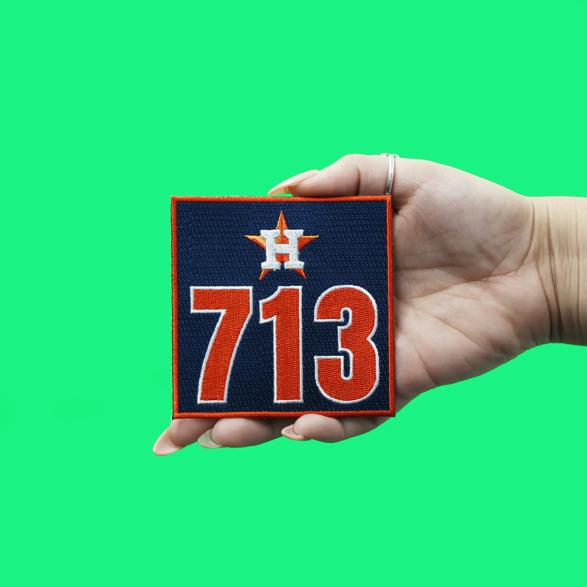 Houston Astros 713 Jersey Patch City Embroidered Major League Baseball - Image 3