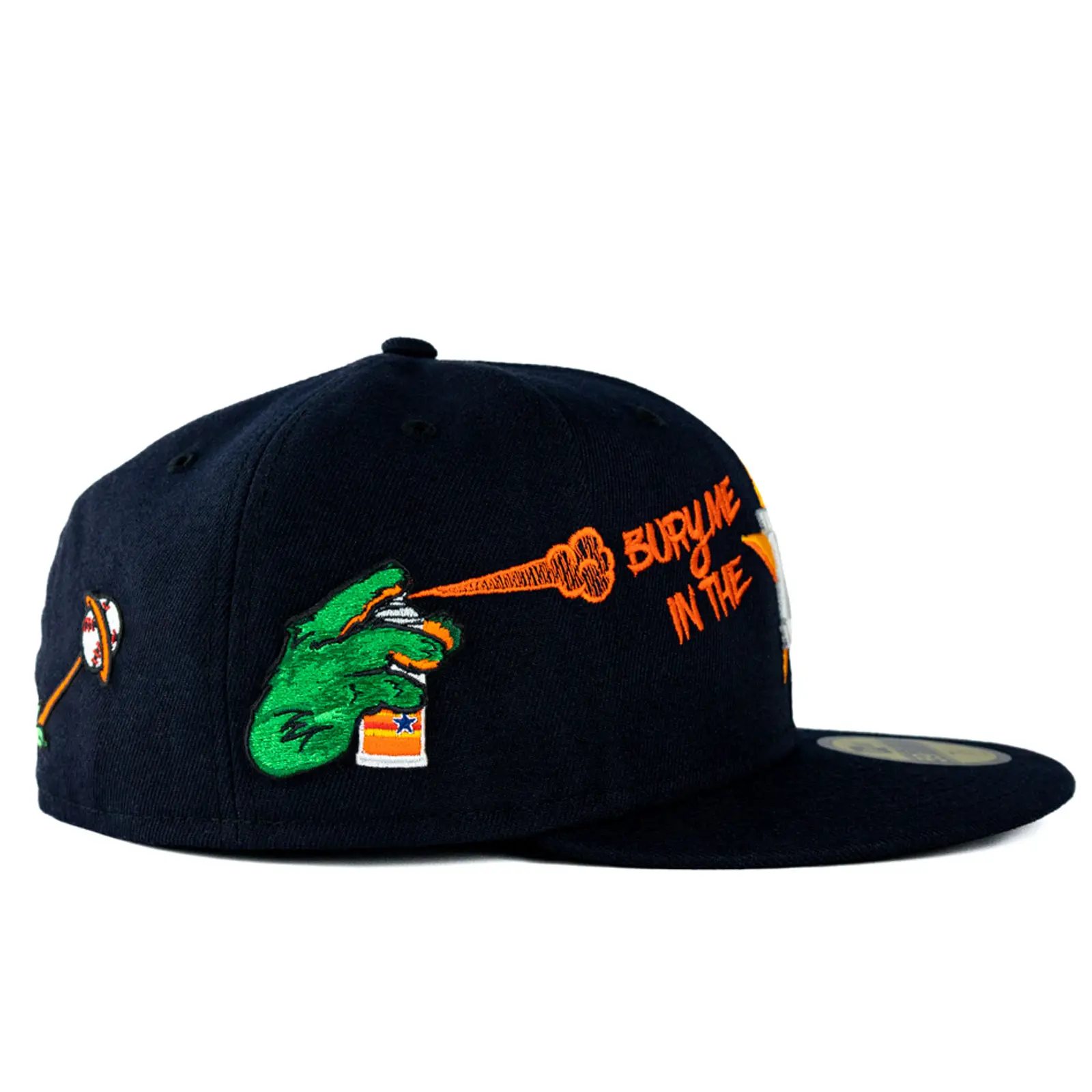 Houston Astros Hat Bury Me In The H Custom - Image 4