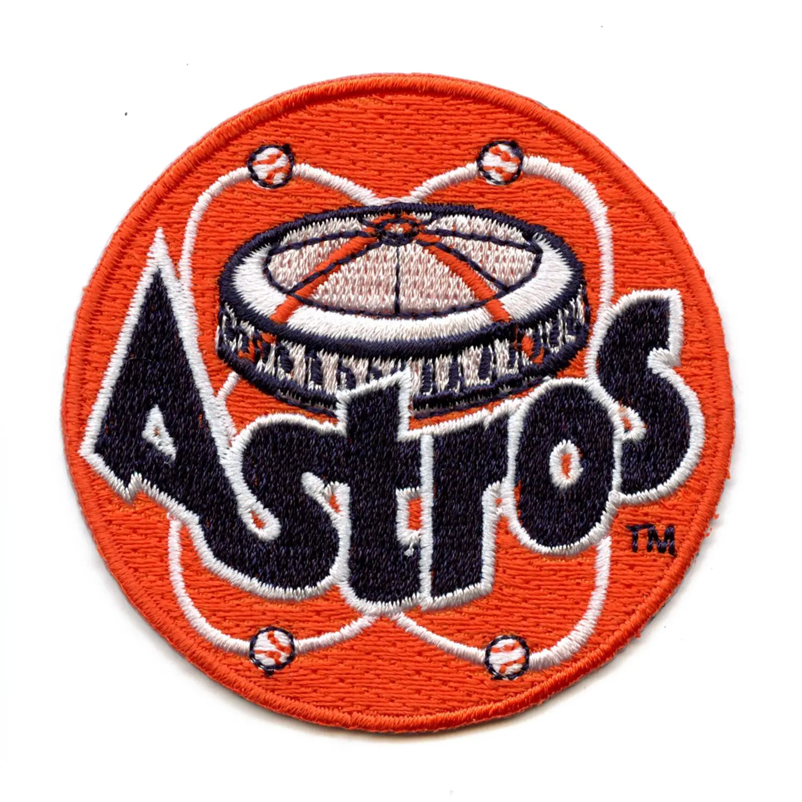 Houston Astros Retro Logo With Astrodome Patch