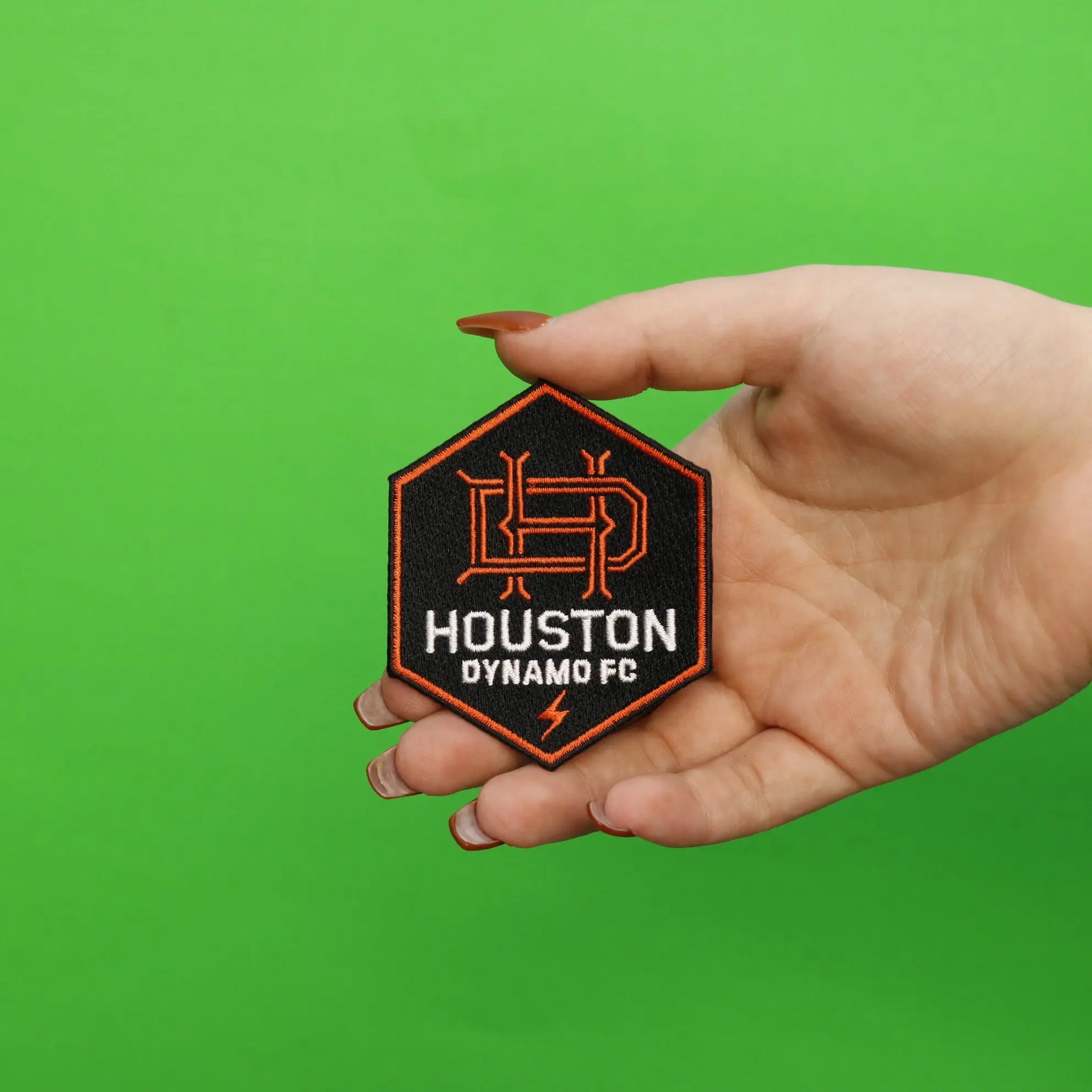 Houston Dynamo Collector Patch Embroidered Iron On - Image 3