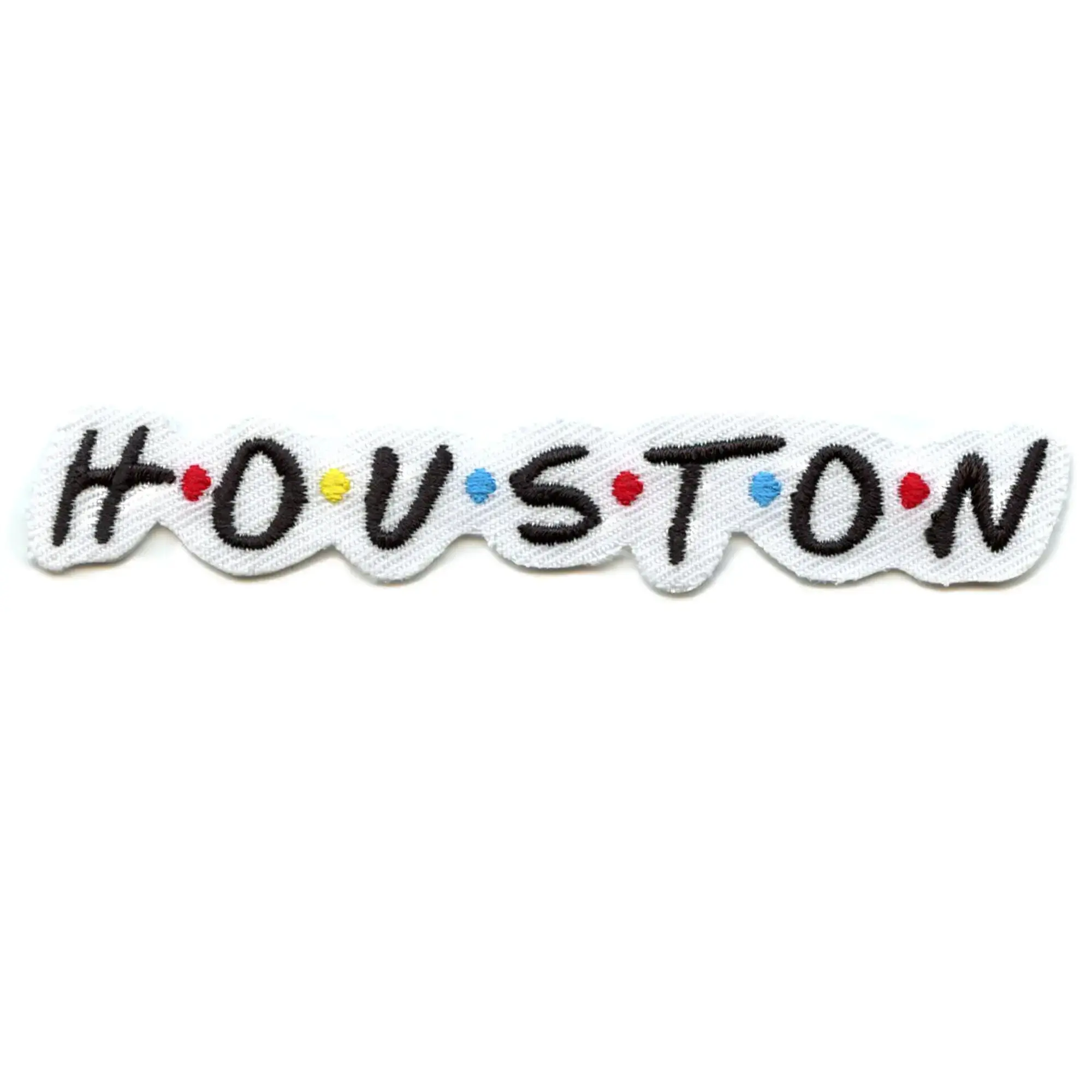 Houston Sitcom Parody Patch 90s TV Show Embroidered Iron On - Image 2