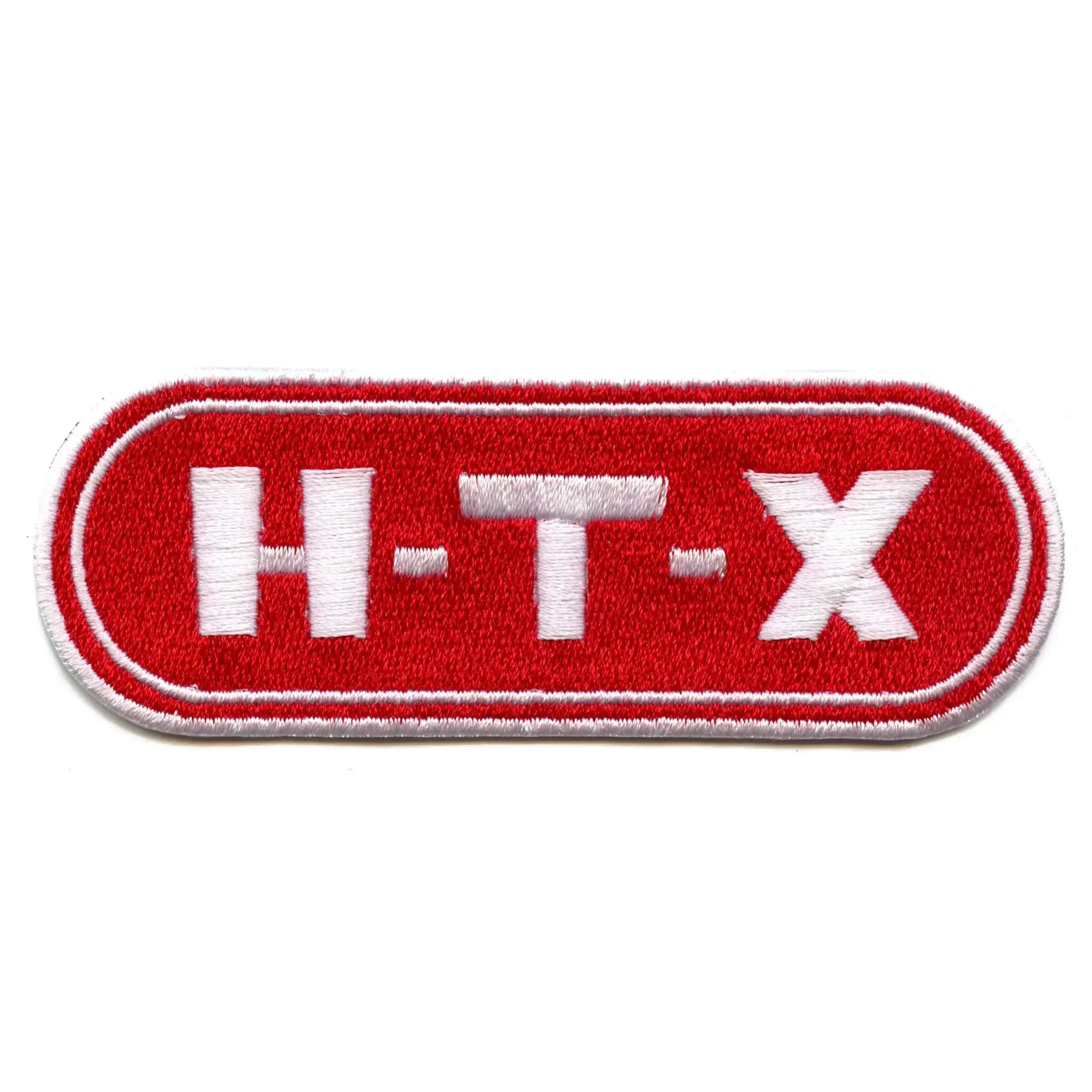 HTX Market Logo Patch Houston Parody Store Embroidered Iron On - Image 2