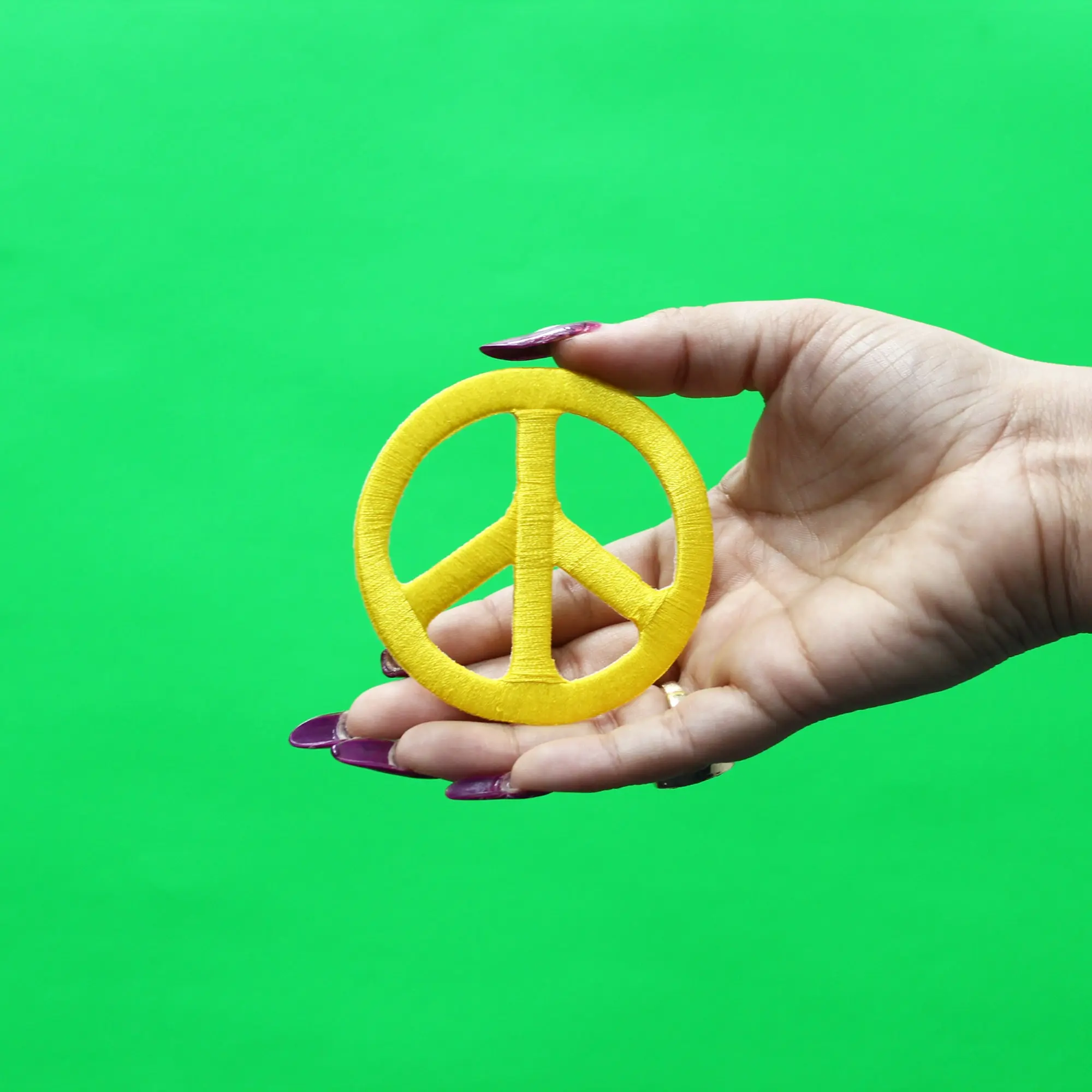 Jojo's Bizarre Adventure Peace Icon Patch - Image 2