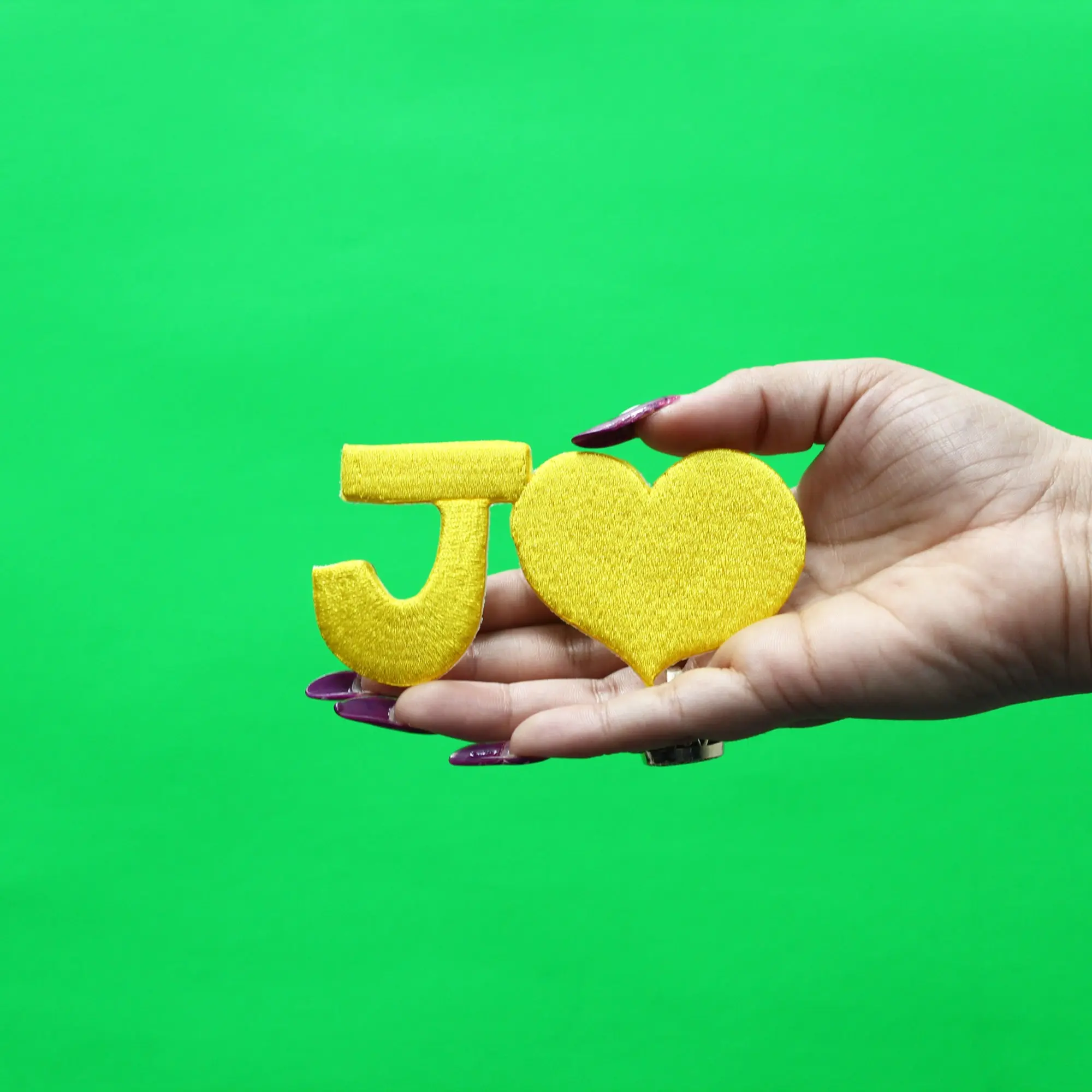 Jojo's Bizarre Adventure J Heart Icon Patch - Image 2