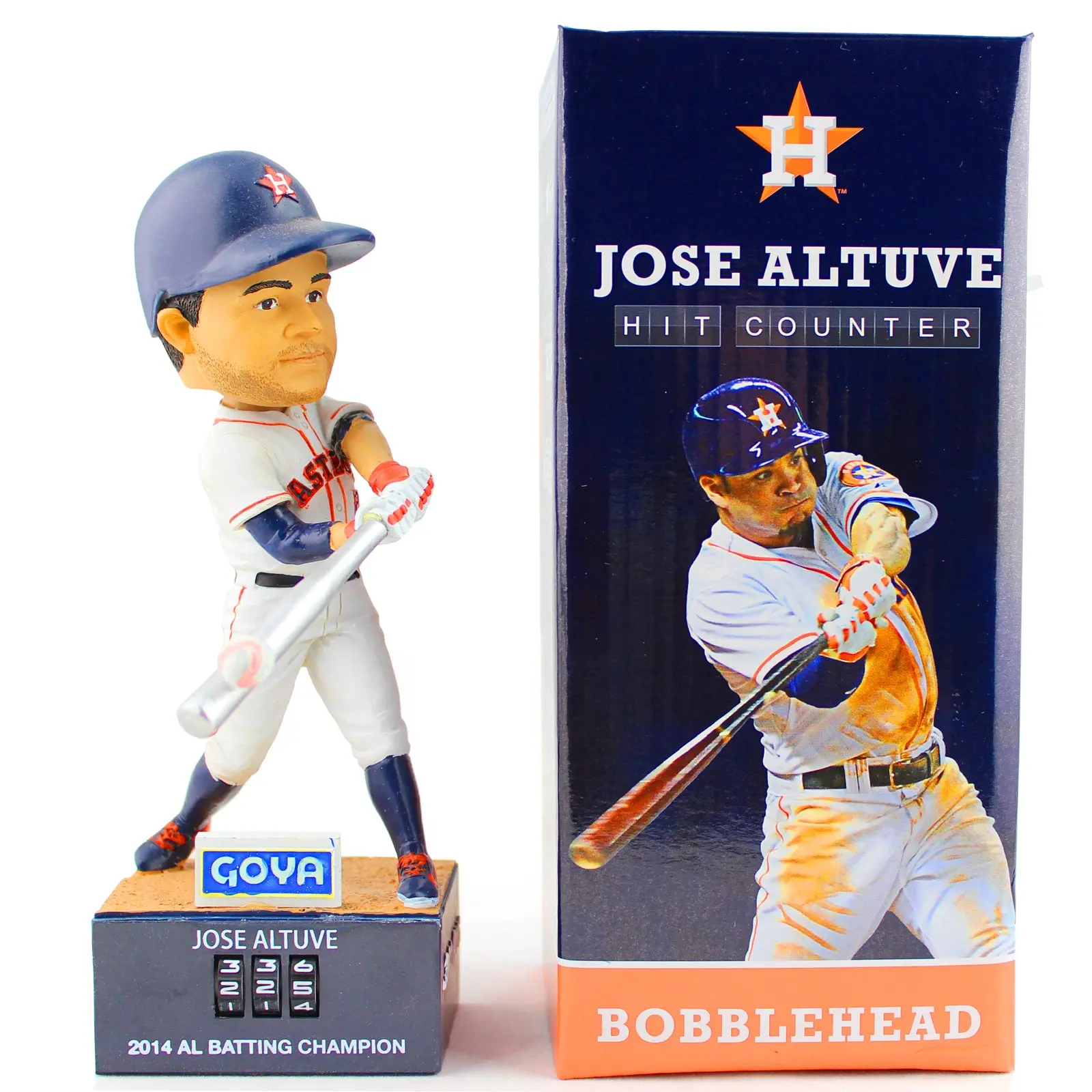 Jose Altuve Houston Astros Hit Counter Bobblehead