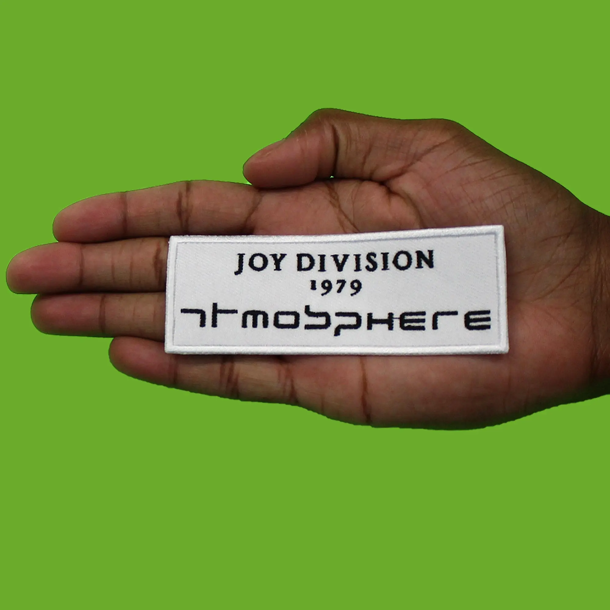 Joy Division Rock Patch 1979 Atmosphere Album Embroidered Iron On - Image 2