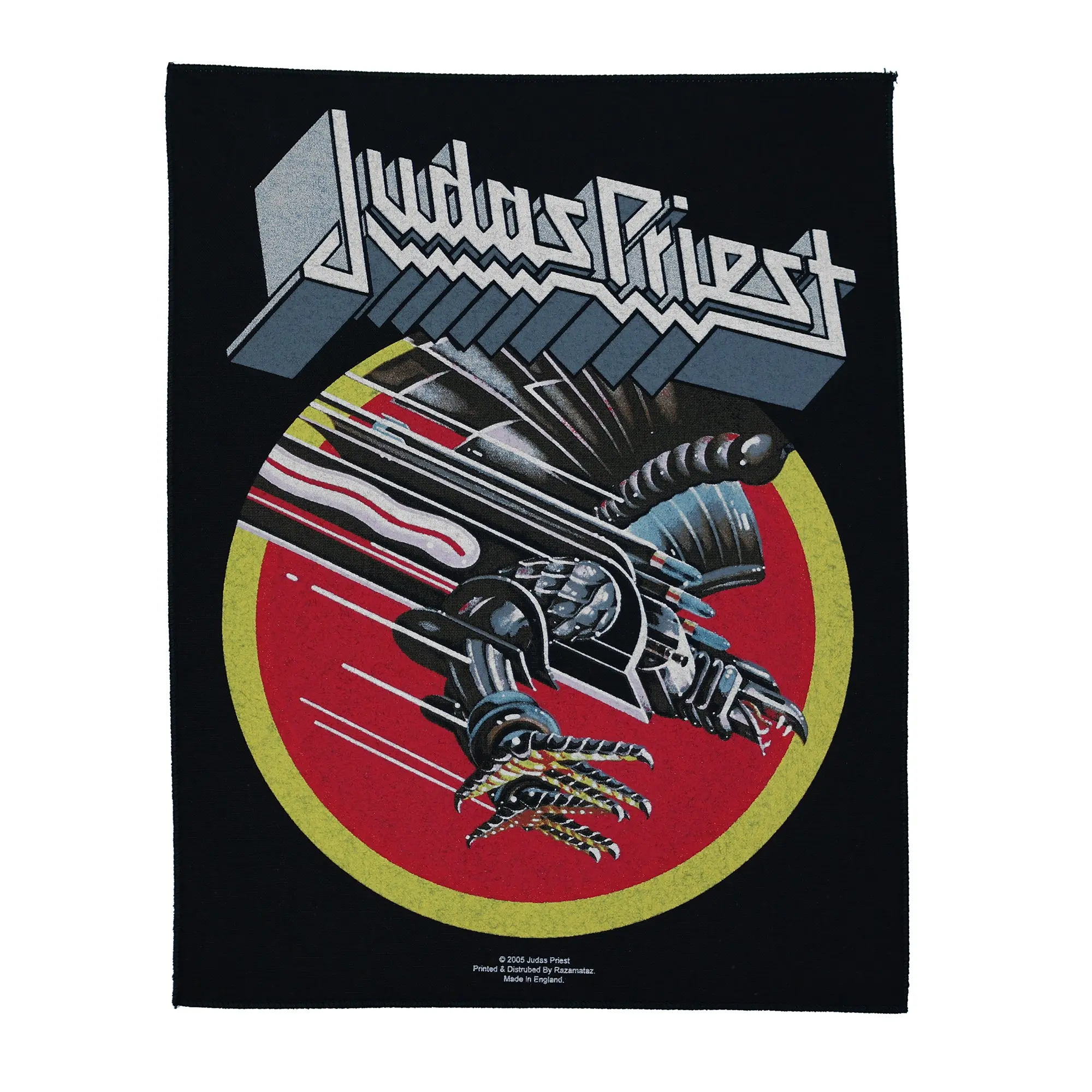 Judas Priest Screaming For Vengeance Back Patch Heavy Metal XL DTG Printed Sew On