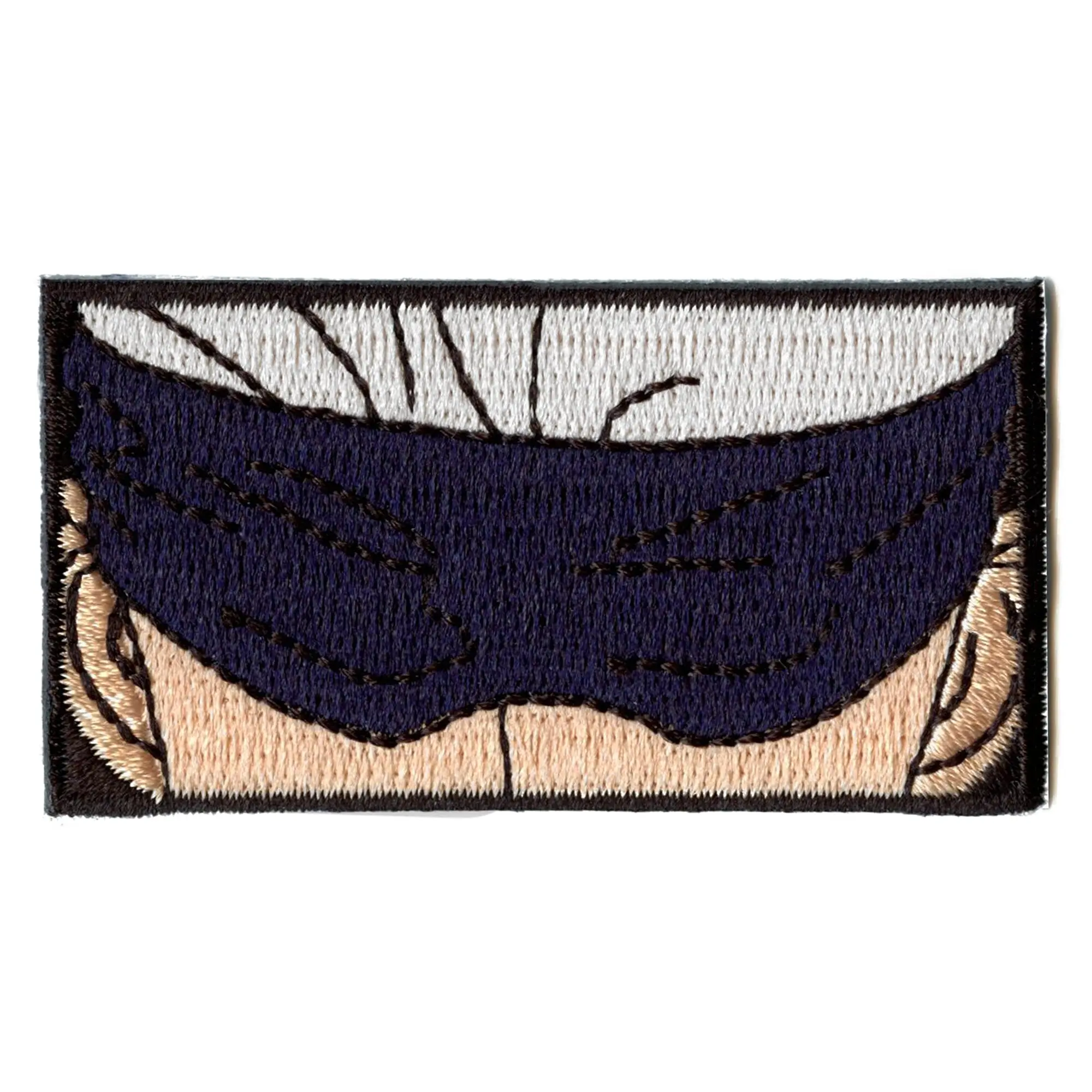 Jujutsu Kaisen Satoru Patch Blindfold Eyes Embroidered Iron On