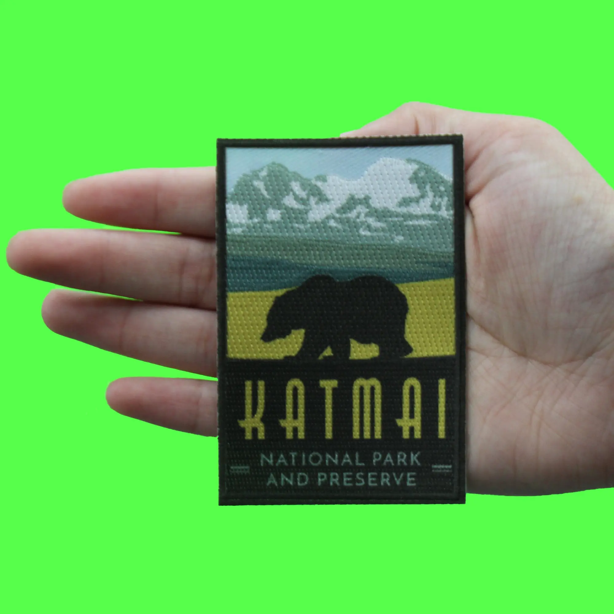 Katmai Trailblazer Patch National Park and Preserve Embroidered Iron On - Image 3