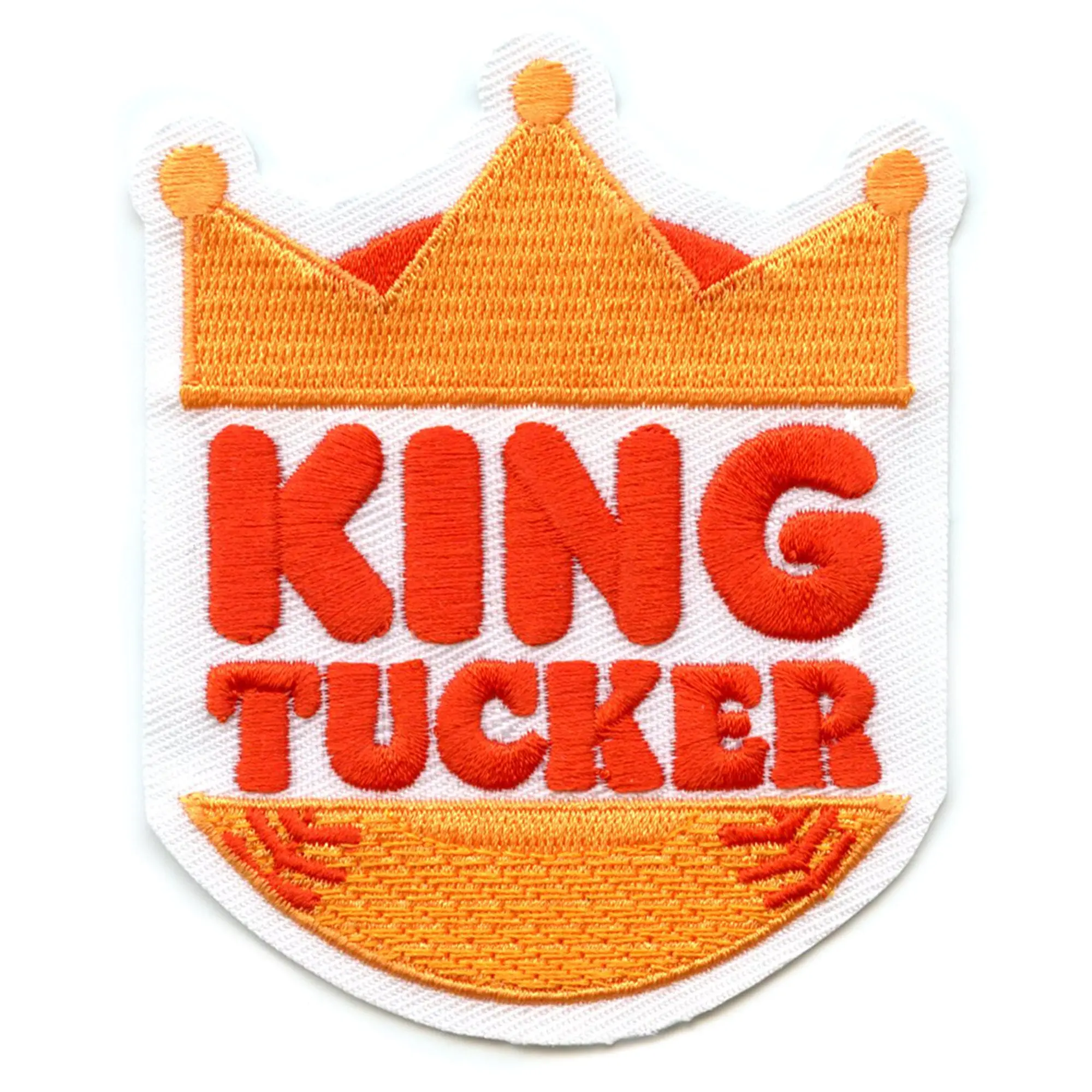 King Tucker Parody Patch Houston Embroidered Iron On