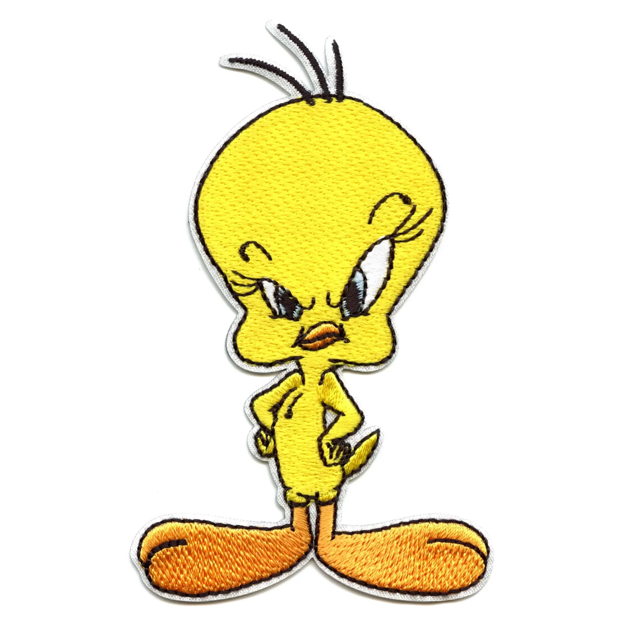 Official Looney Tunes Patch Sassy Tweety Embroidered Iron On