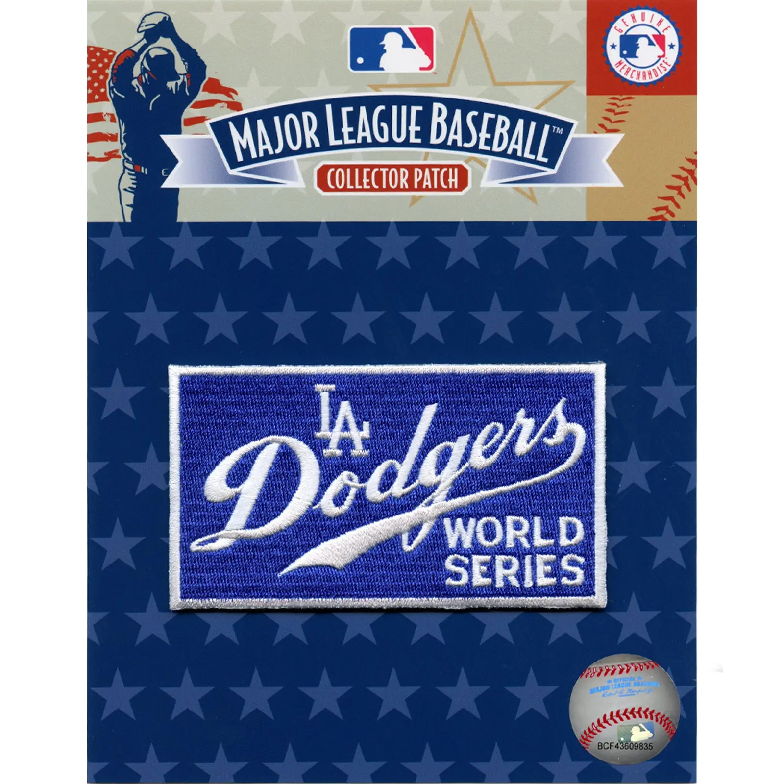 Los Angeles Dodgers 1965 World Series Collector Patch