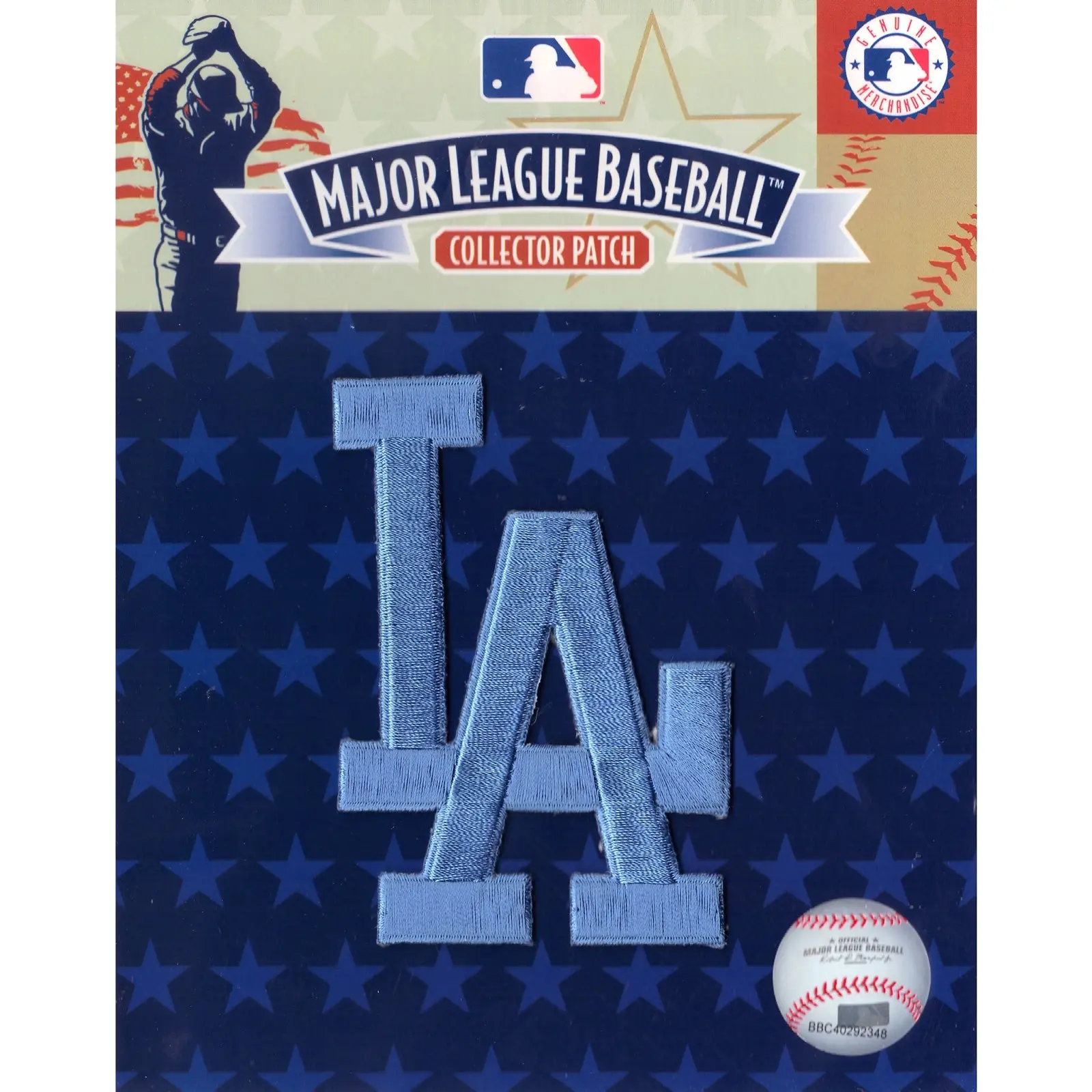 Los Angeles Dodgers Fathers Day Blue Sleeve Jersey Patch
