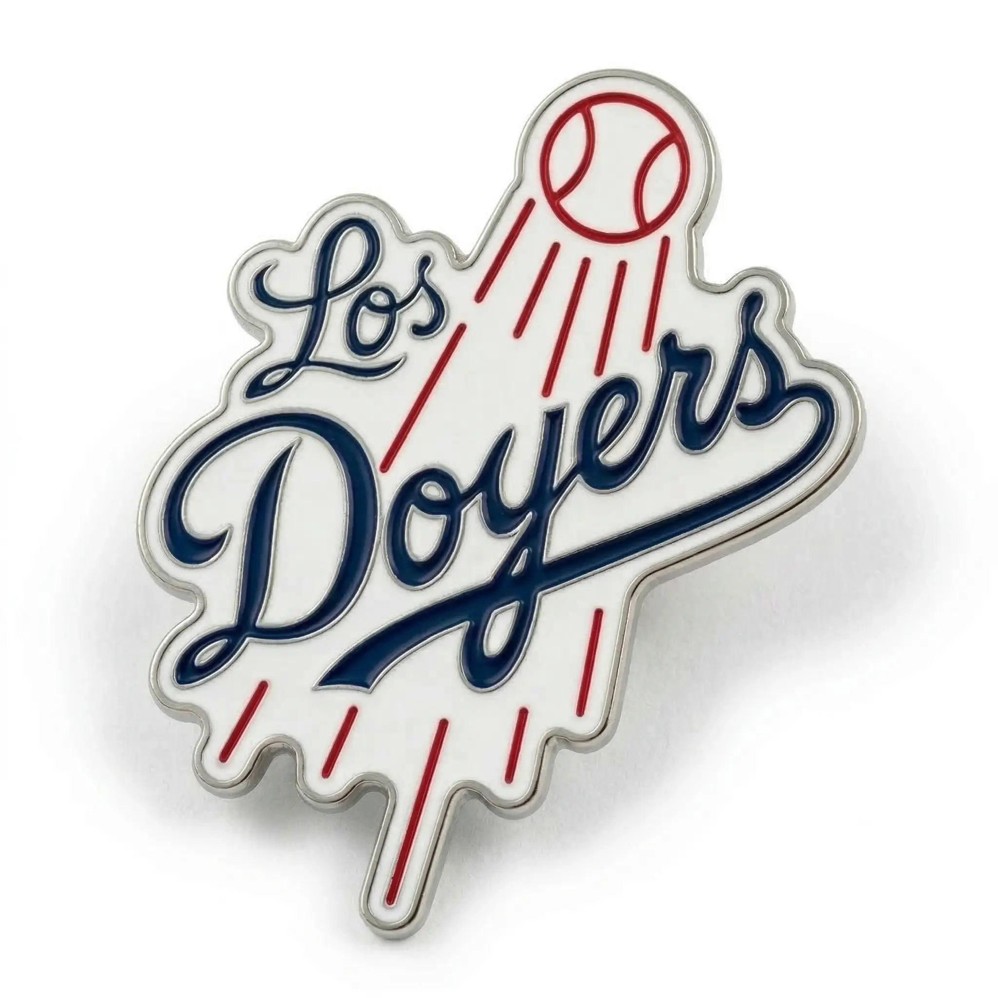 Los Angeles Dodgers Los Doyers Logo MLB Enamel Pin