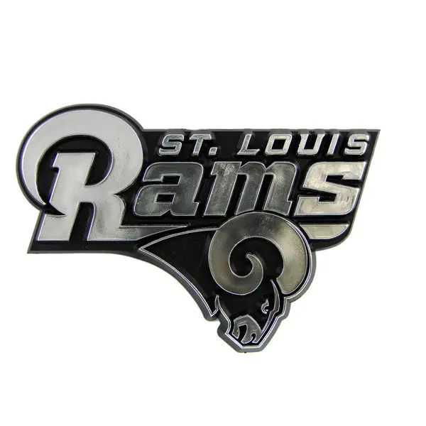 Los Angeles Rams Car 3D Chrome Auto Emblem