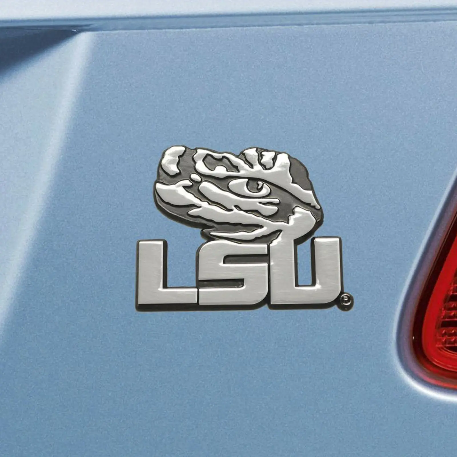 LSU Tigers Premium Solid Metal Auto Emblem - Image 2