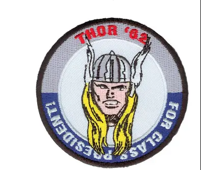 Marvel Comics Thor for President Iron On Patch