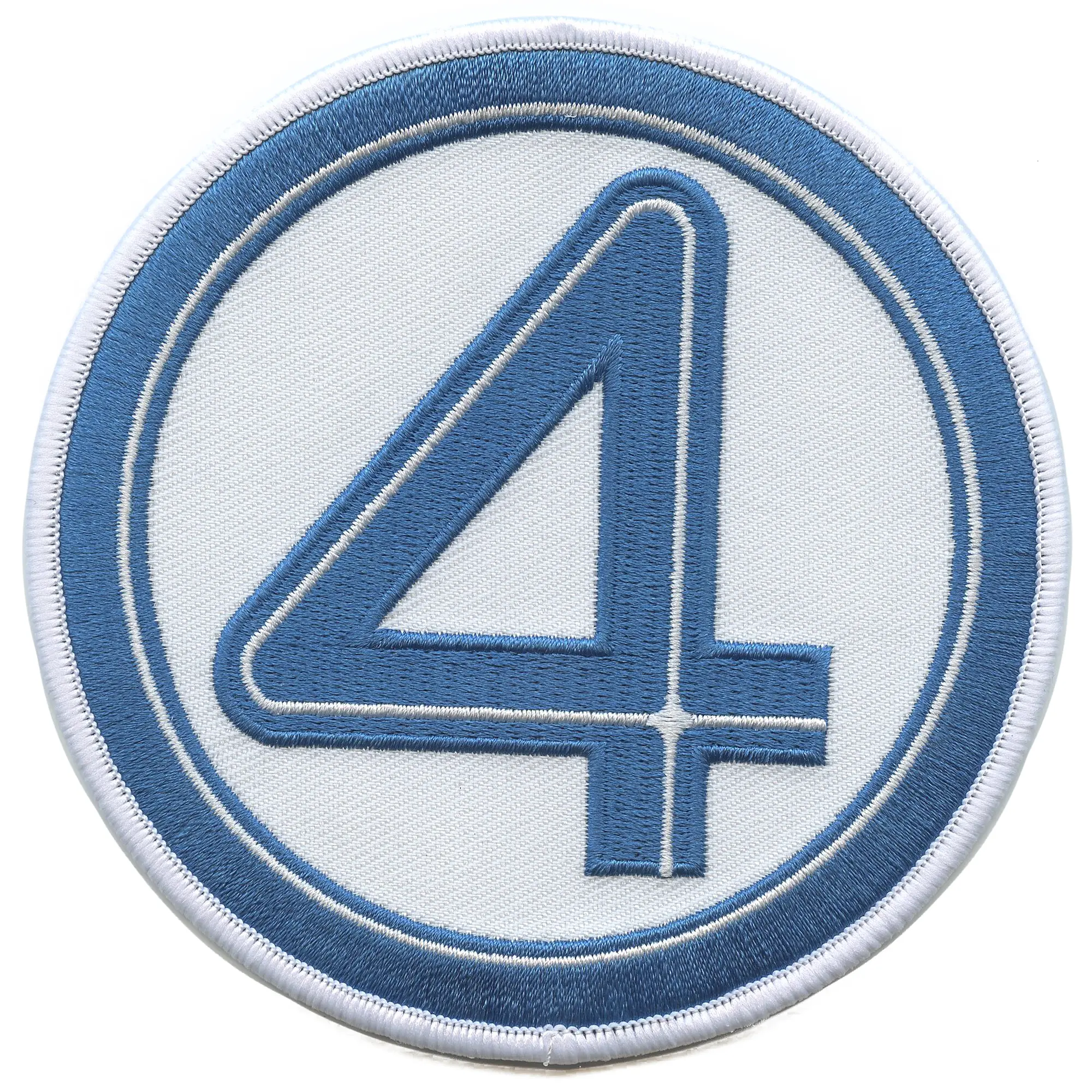 Marvel Fantastic Four Patch First Steps Logo 4 Embroidered Iron on