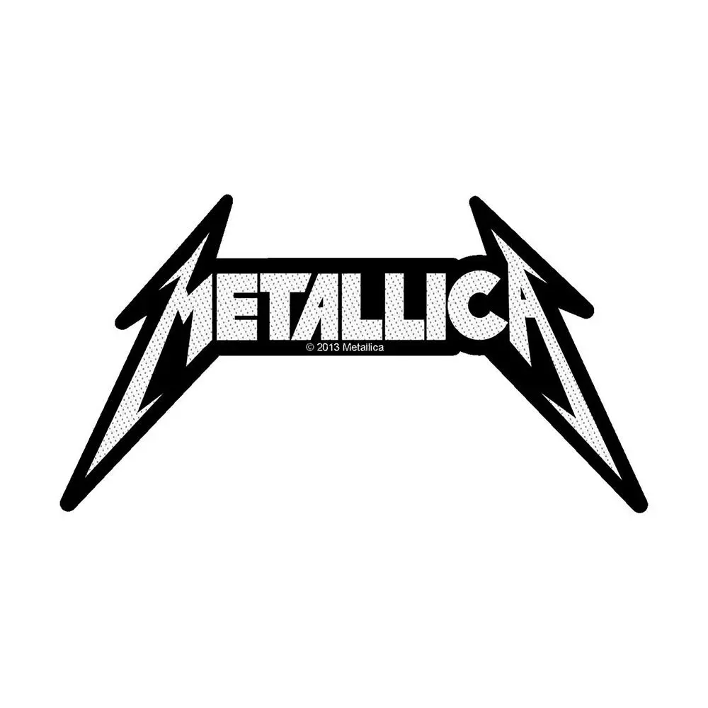 Metallica Classic Logo Patch Rock Metal Band Woven Sew On