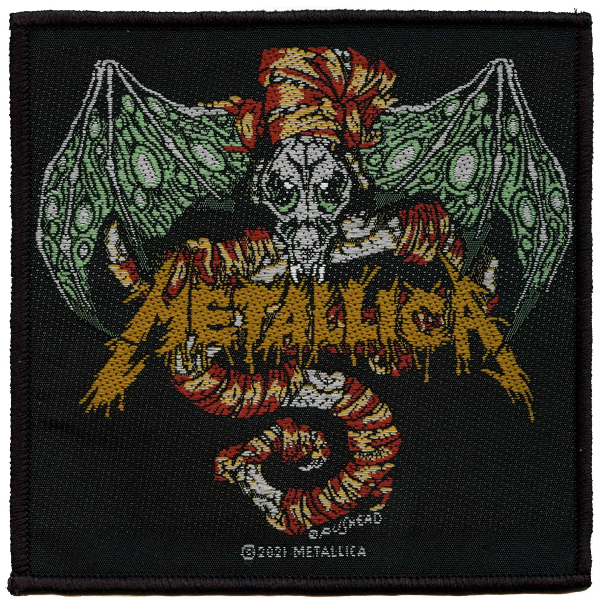 Metallica Wherever I May Roam Patch Heavy Metal Band Woven Sew On
