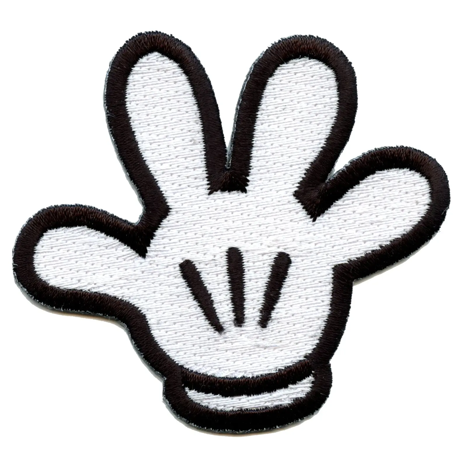 Mickey Mouse Glove Disney Iron on Patch