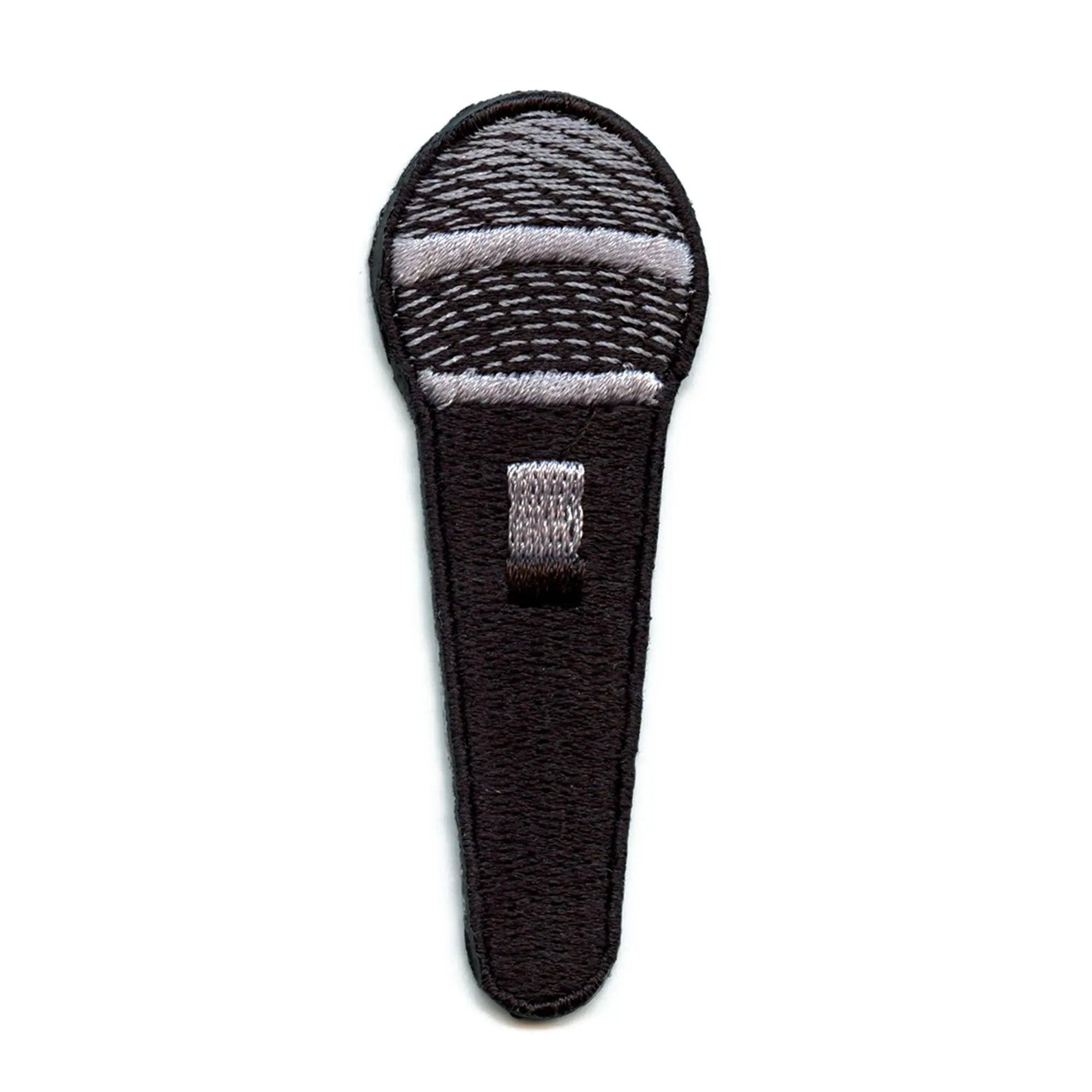 Microphone Patch Mix Vocal Embroidered Iron On