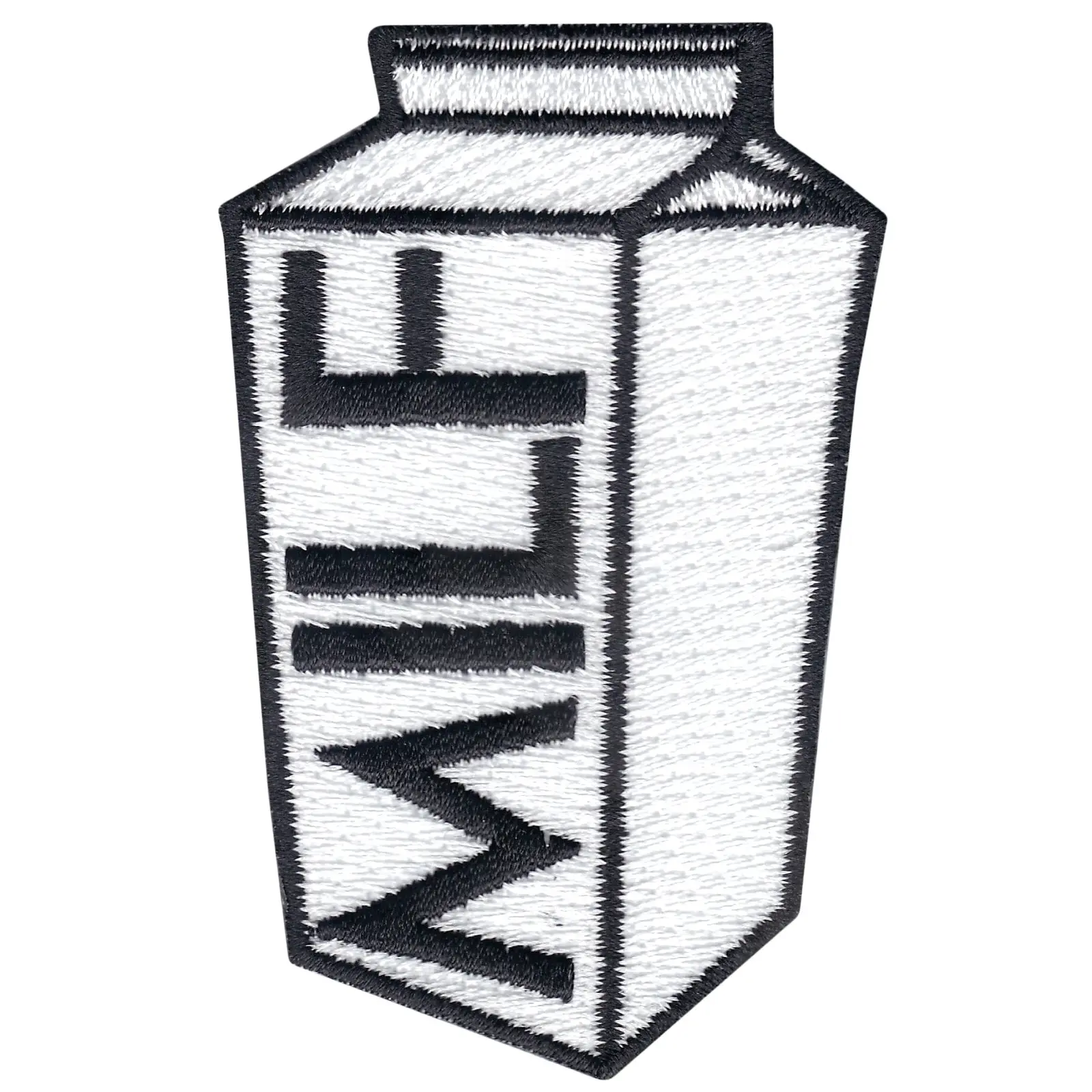 Milf Milk Carton Iron On Embroidered Patch