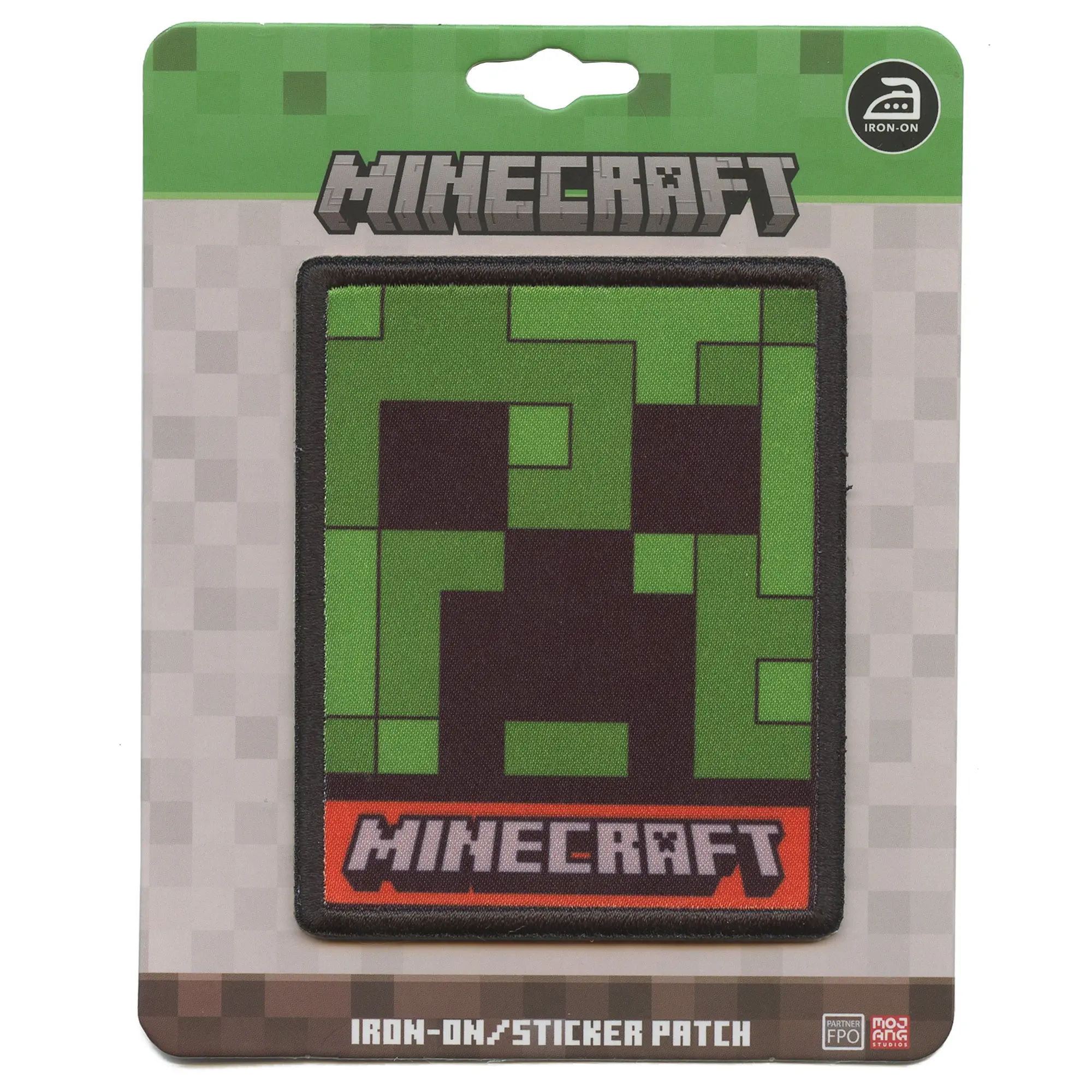 Minecraft Character Creeper Patch Building Video Game Embroidered Iron on - Image 2