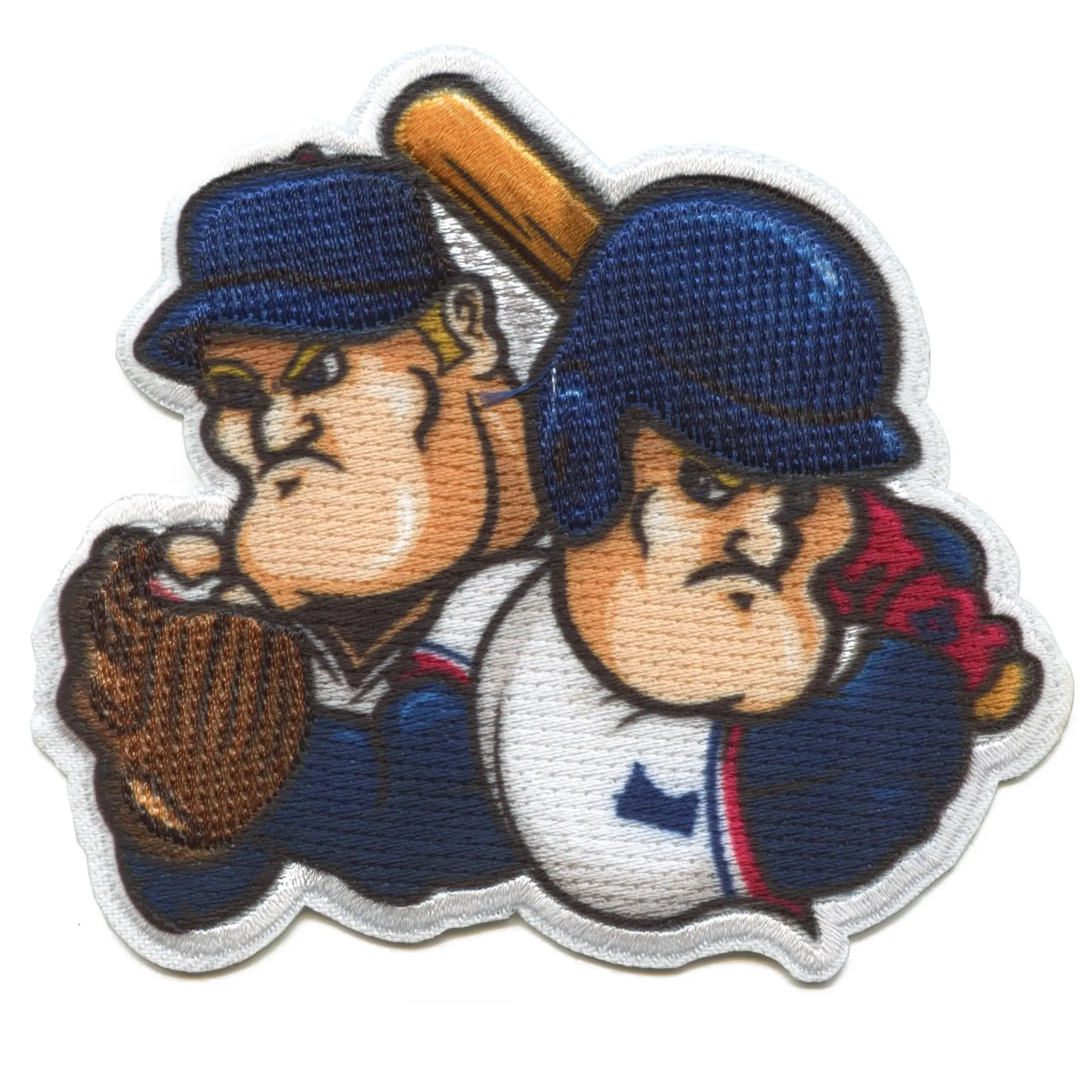 Minnesota Minneapolis Mascot PhotoPatch Baseball Players Parody Embroidery Iron On