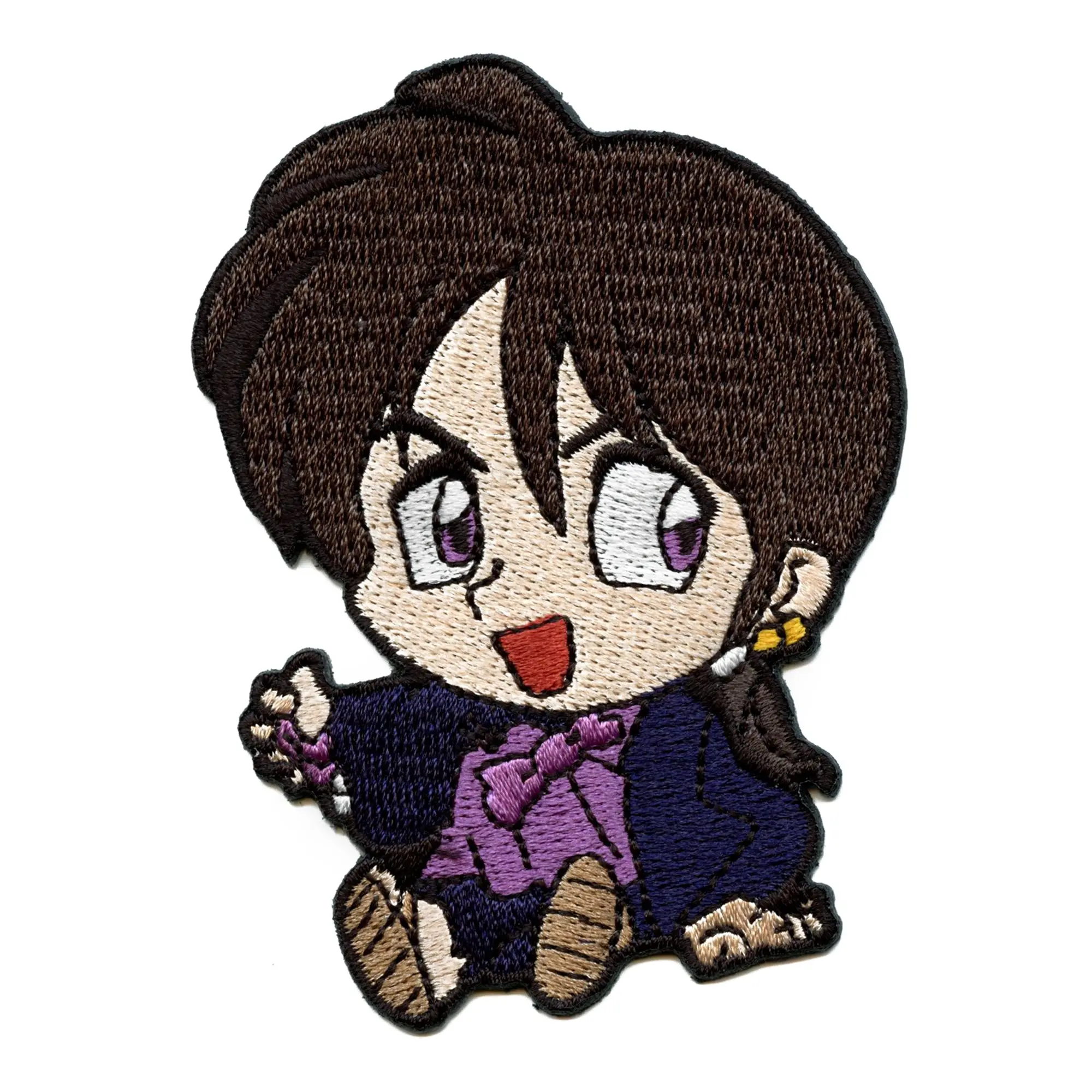 Inuyasha Patch Monk Chibi Miroku Embroidered Iron On
