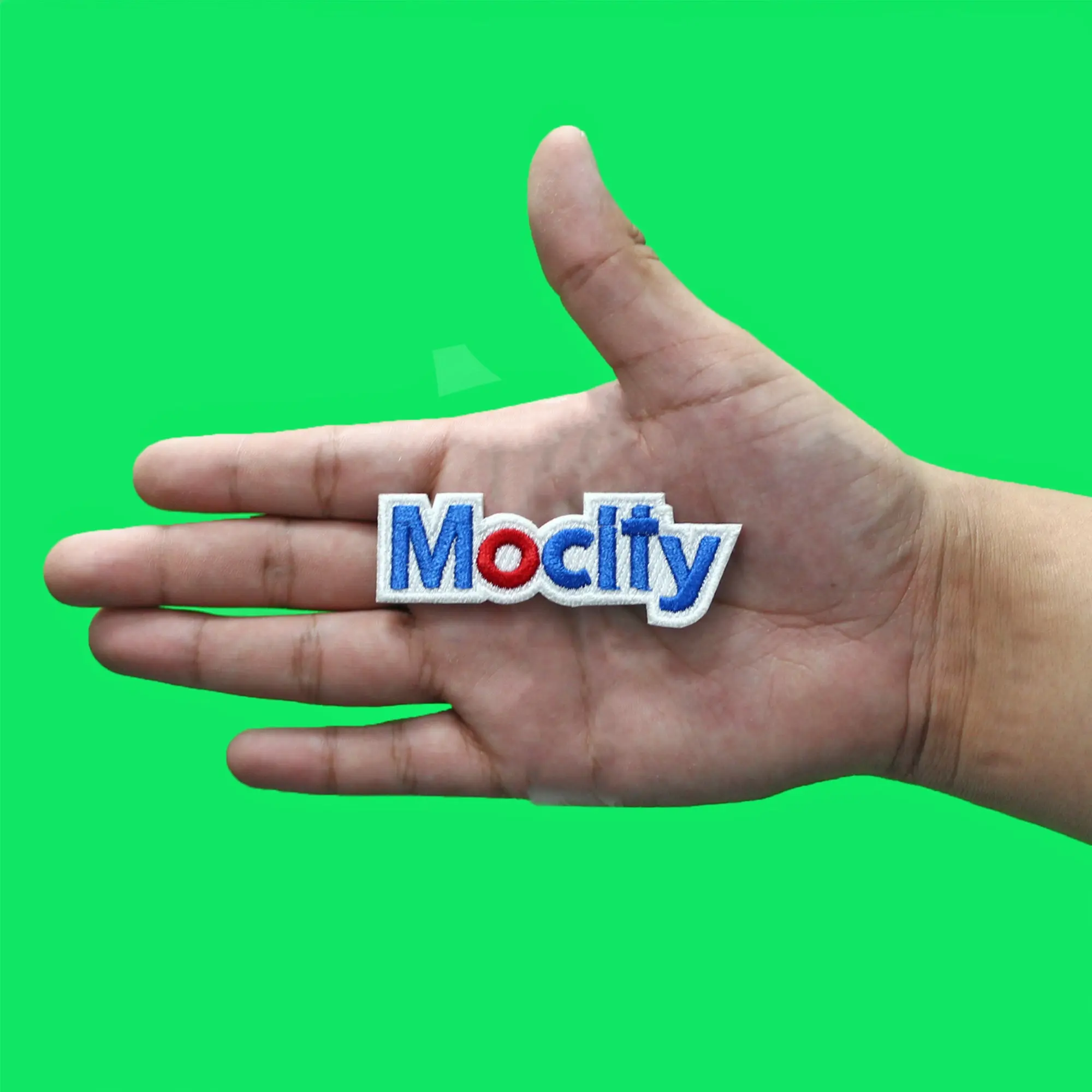 Missouri City Mocity Patch Gas Station Parody Embroidered Iron On - Image 3
