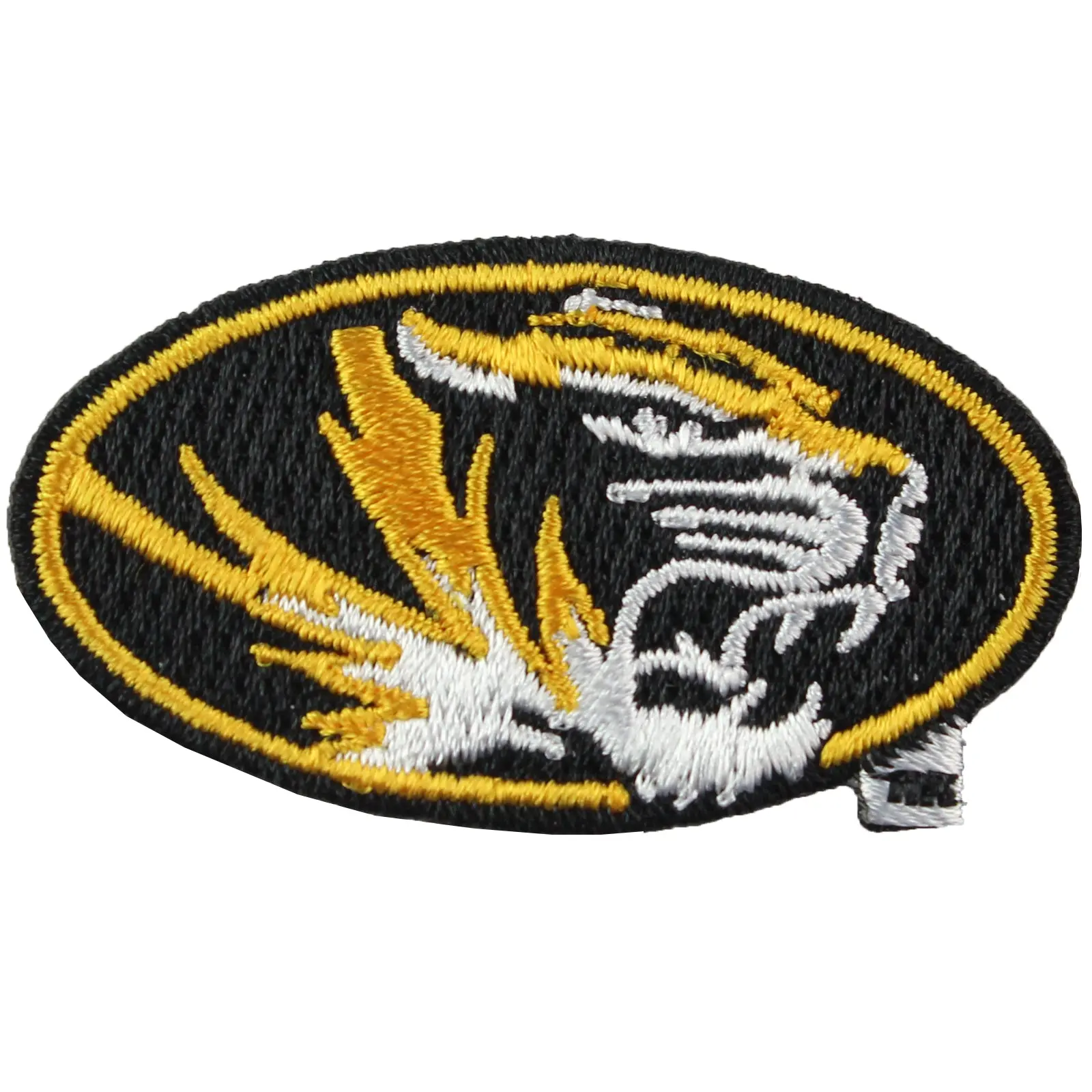 Missouri Tigers Round Logo Iron On Embroidered Iron On Patch