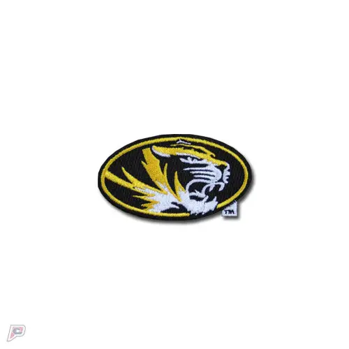 Missouri Tigers Round Logo Iron On Embroidered Iron On Patch - Image 2