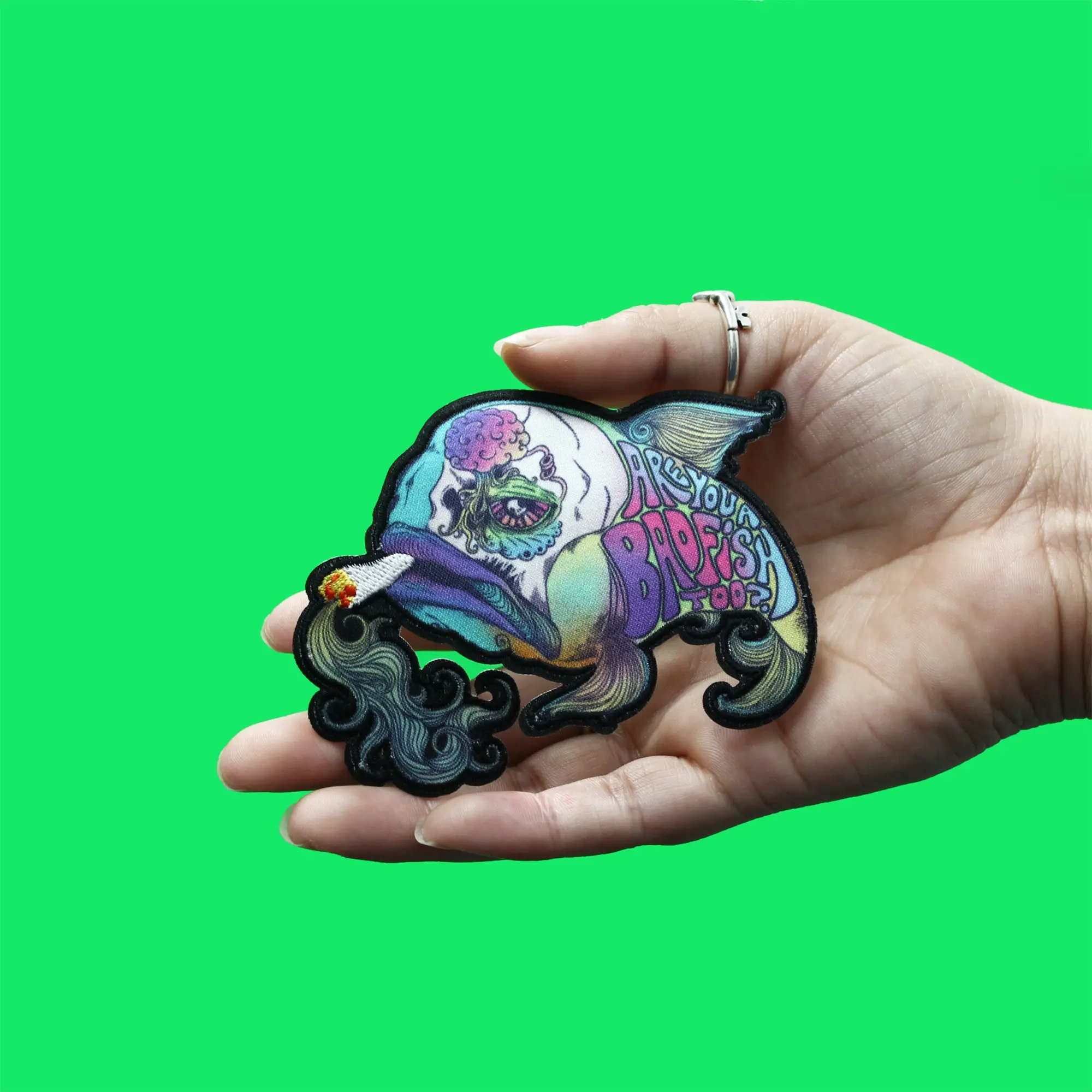 Sublime Badfish Patch Song Lyric Sublimated Iron On - Image 2