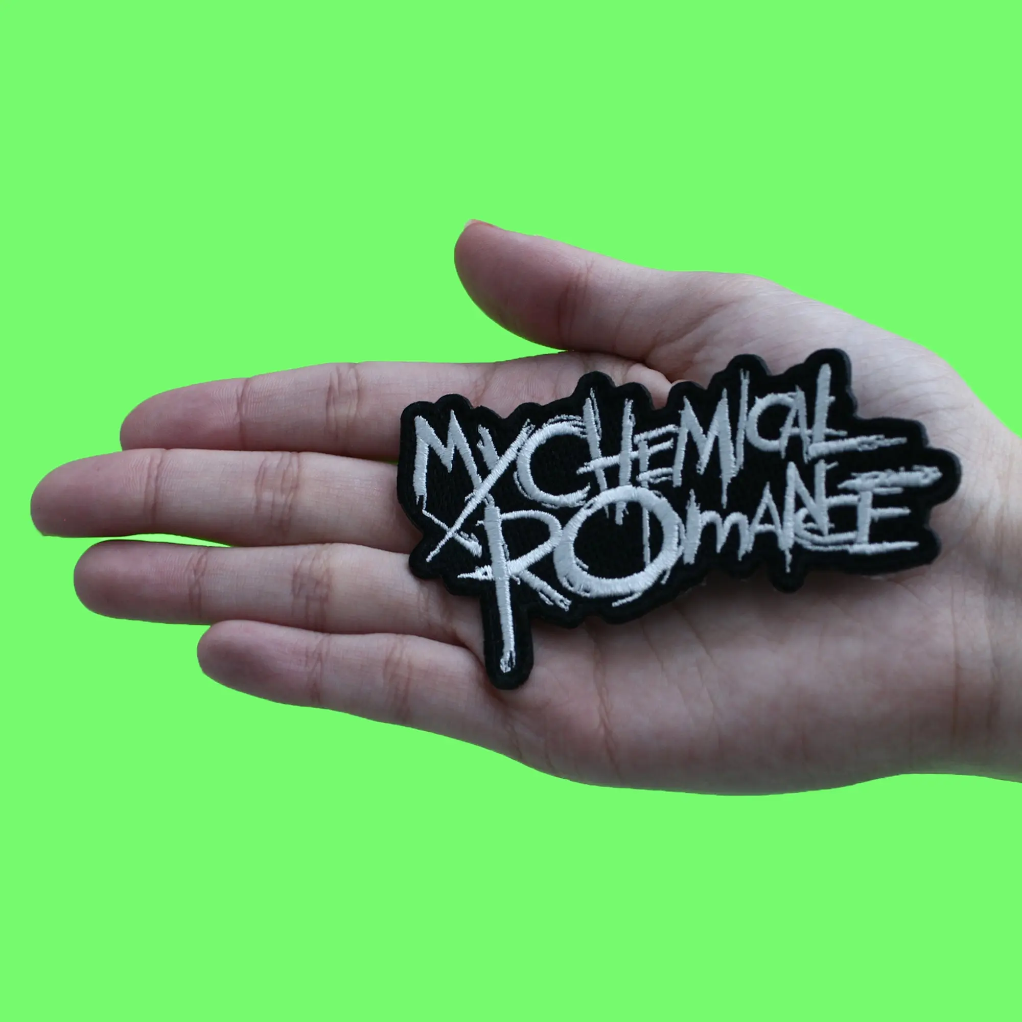 My Chemical Romance Patch The Black Parade Name Logo Embroidered Iron On - Image 2