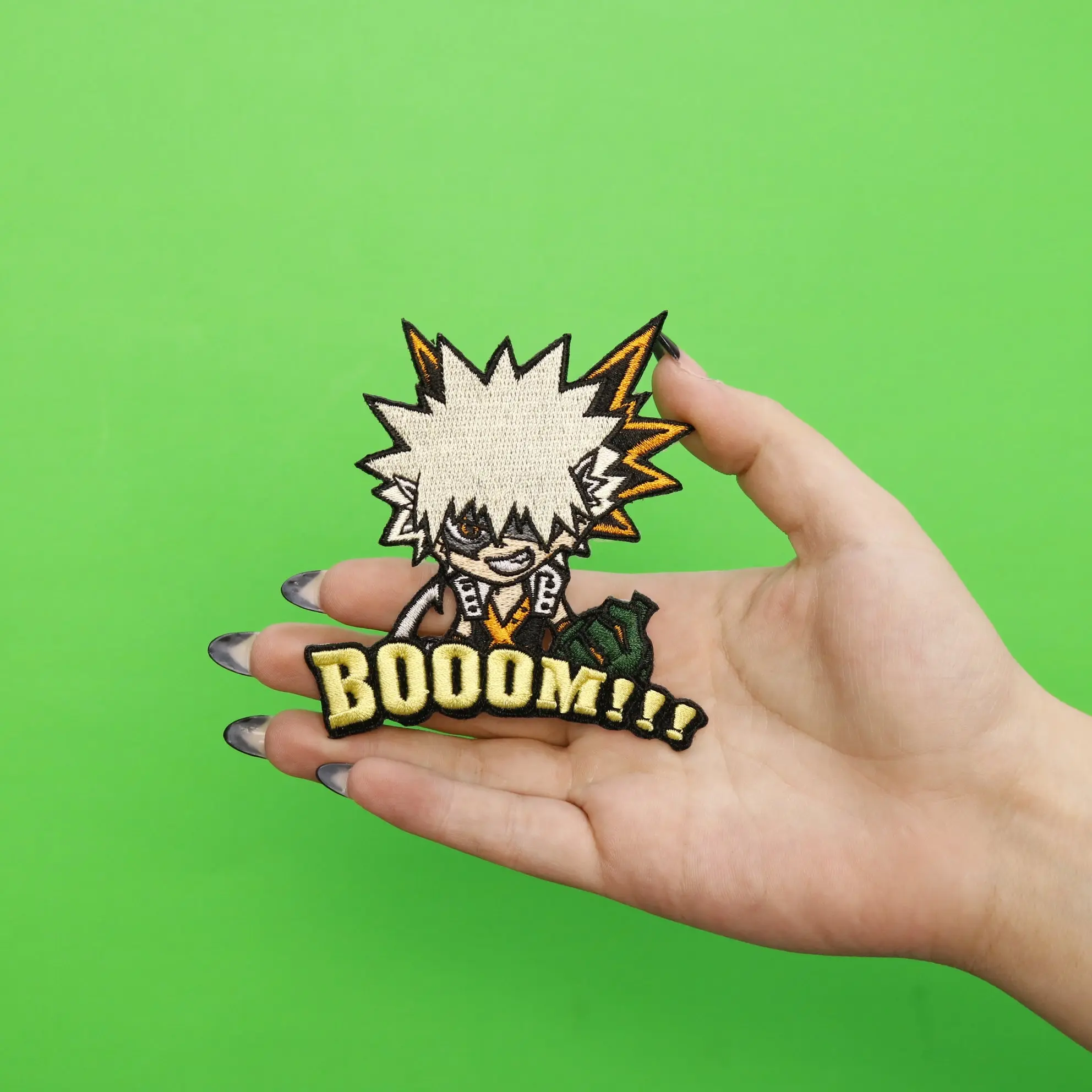 Anime My Hero Academia: Bakugo Booom! Embroidered Patch - Image 2