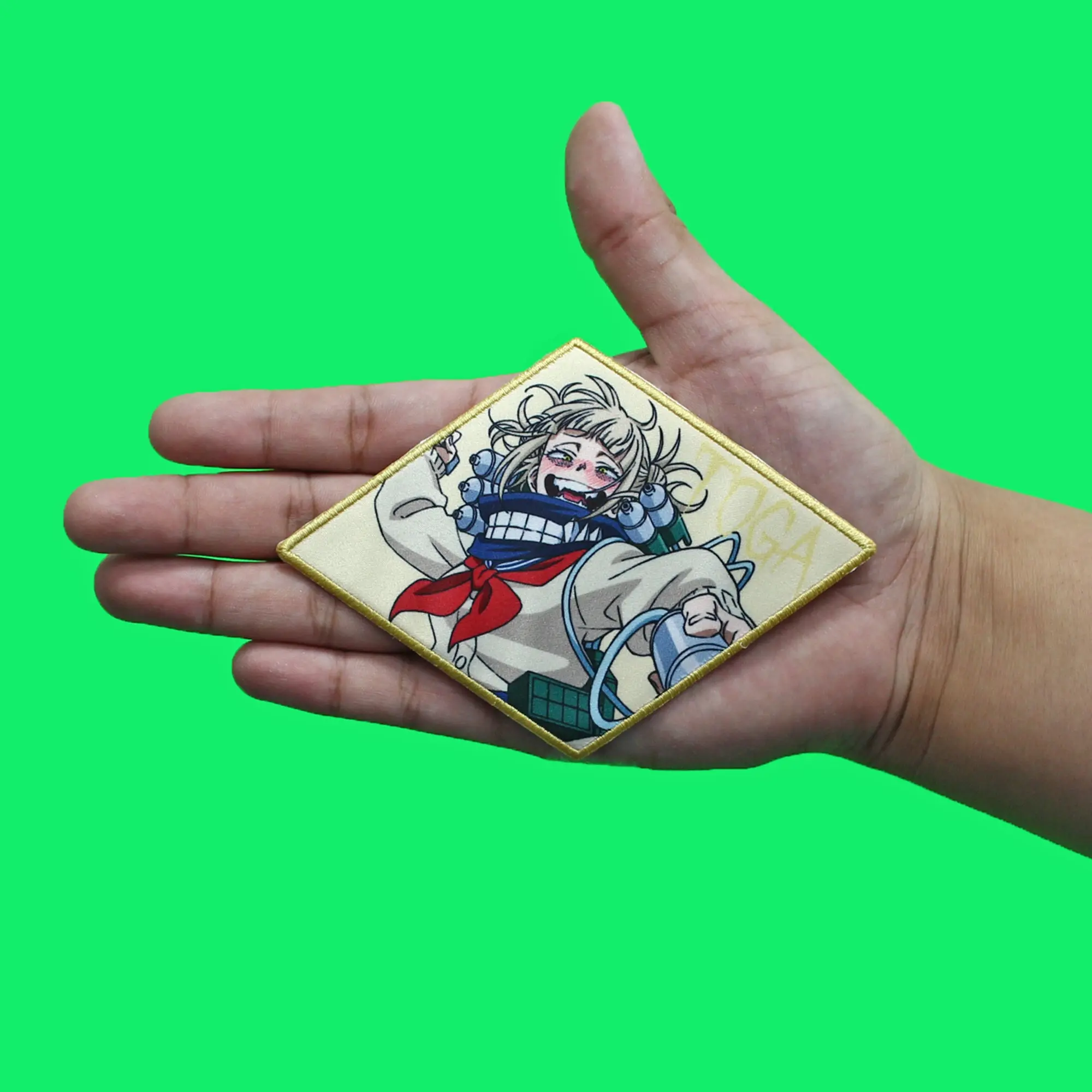 My Hero Academia Patch Toga Dimond Anime Sublimated Iron On - Image 2