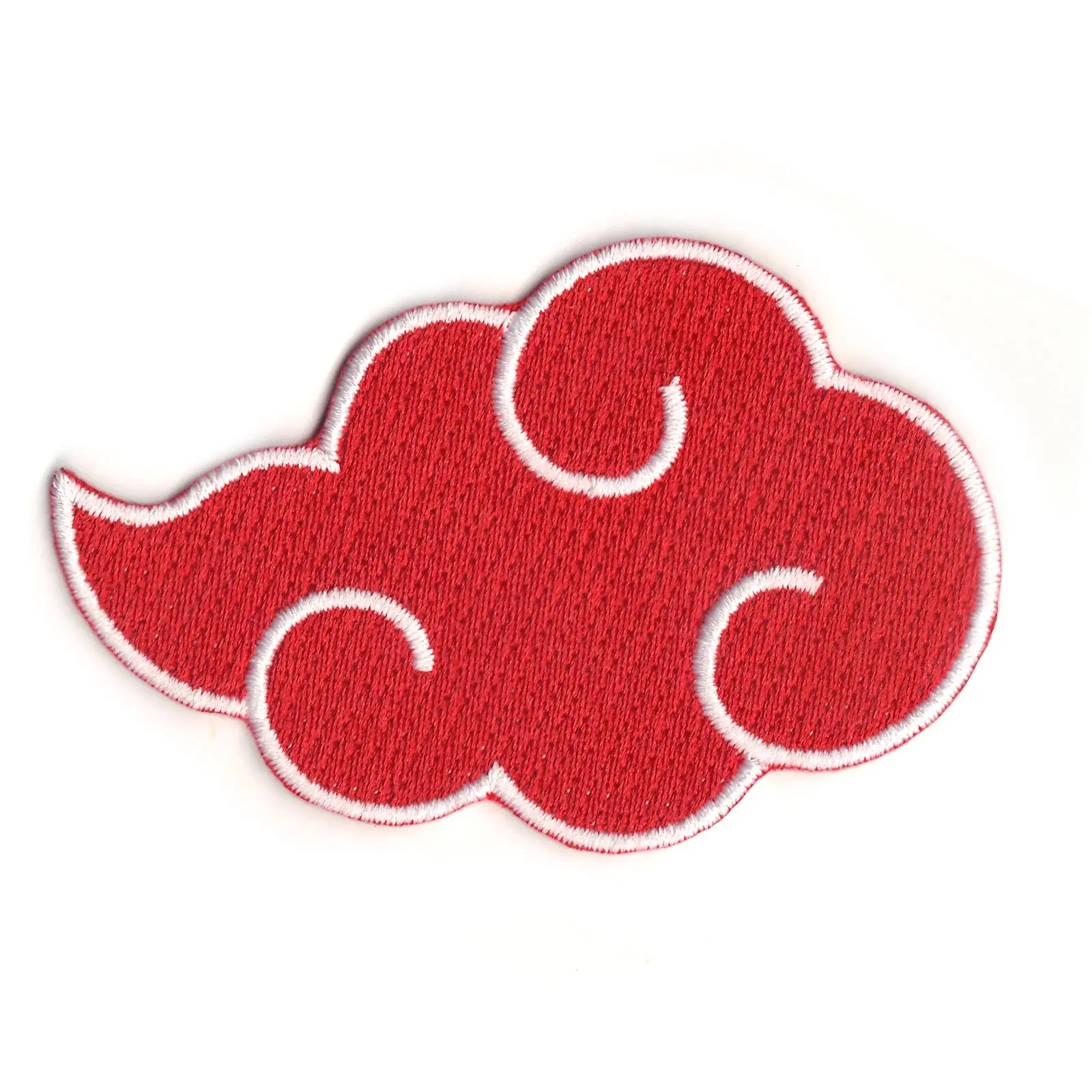 Naruto Akatsuki Shinobi Assassin Dawn Red Cloud Embroidered Iron On Patch Anime - Image 2