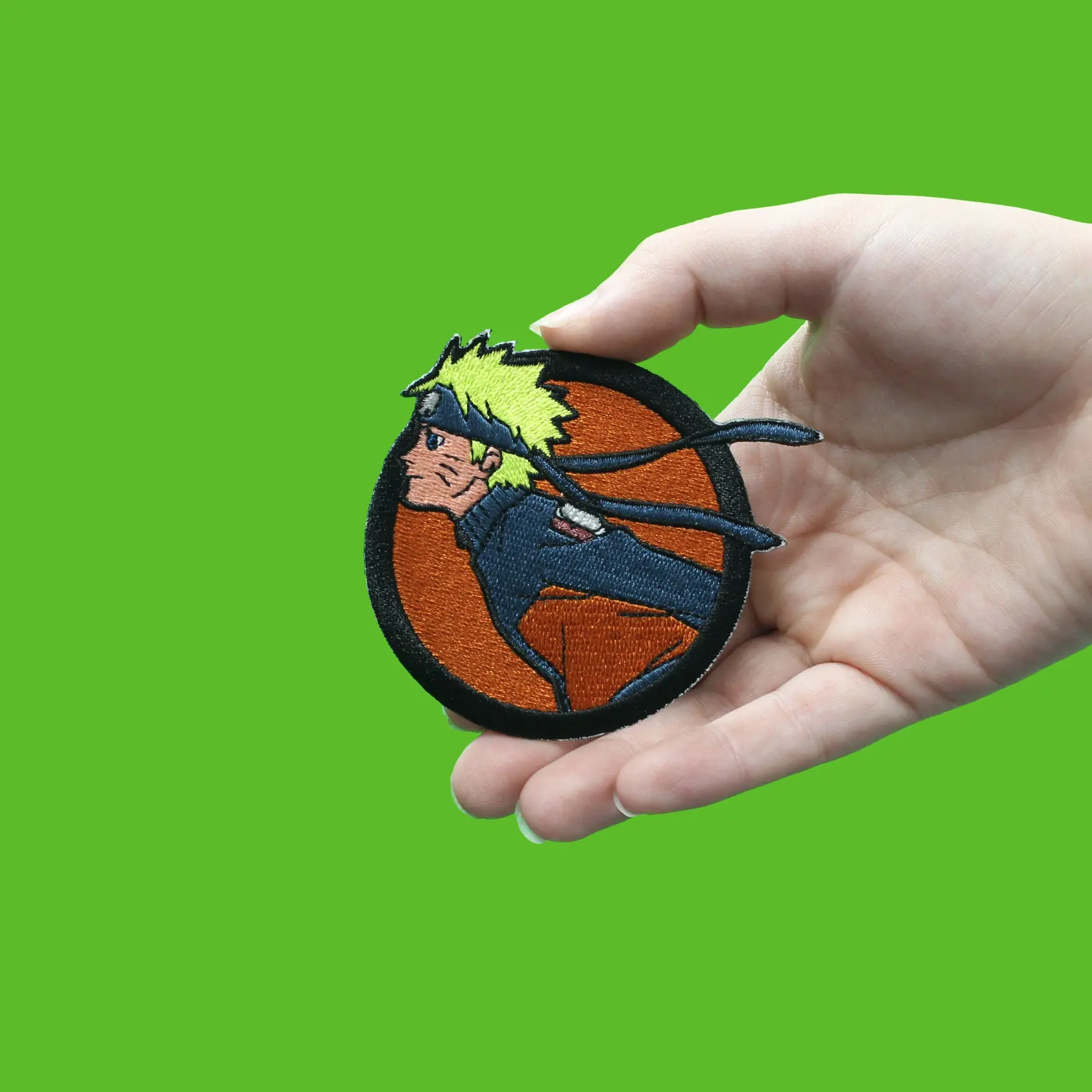 Naruto Anime Run (Dash) Embroidered Iron On Patch - Image 2