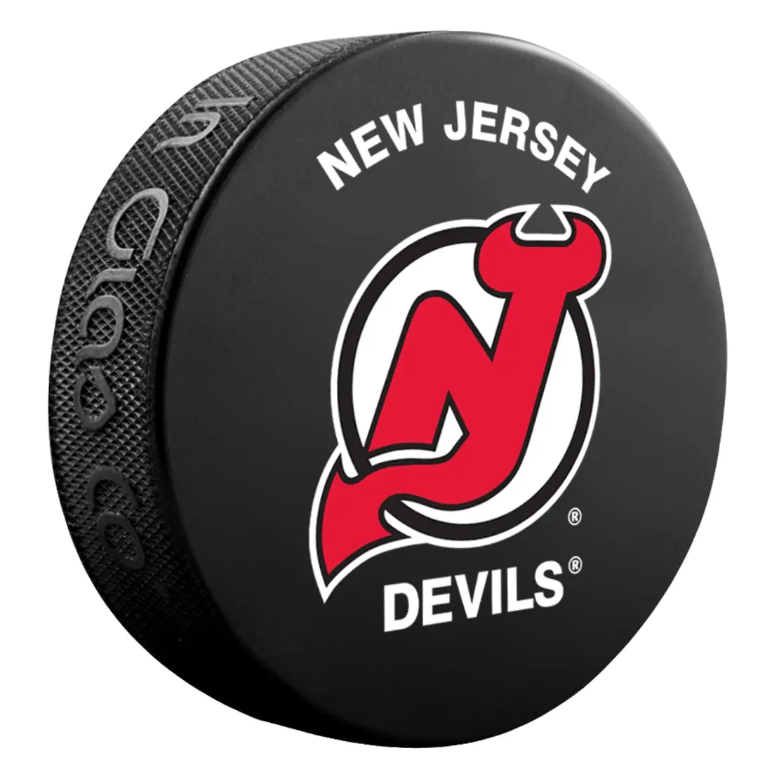 New Jersey Devils Basic Collectors NHL Hockey Game Souvenir Puck