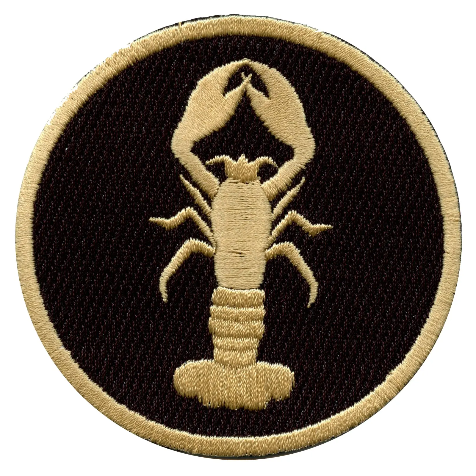 New Orleans Crawfish Icon Patch Louisiana Travel State Embroidered Iron-On