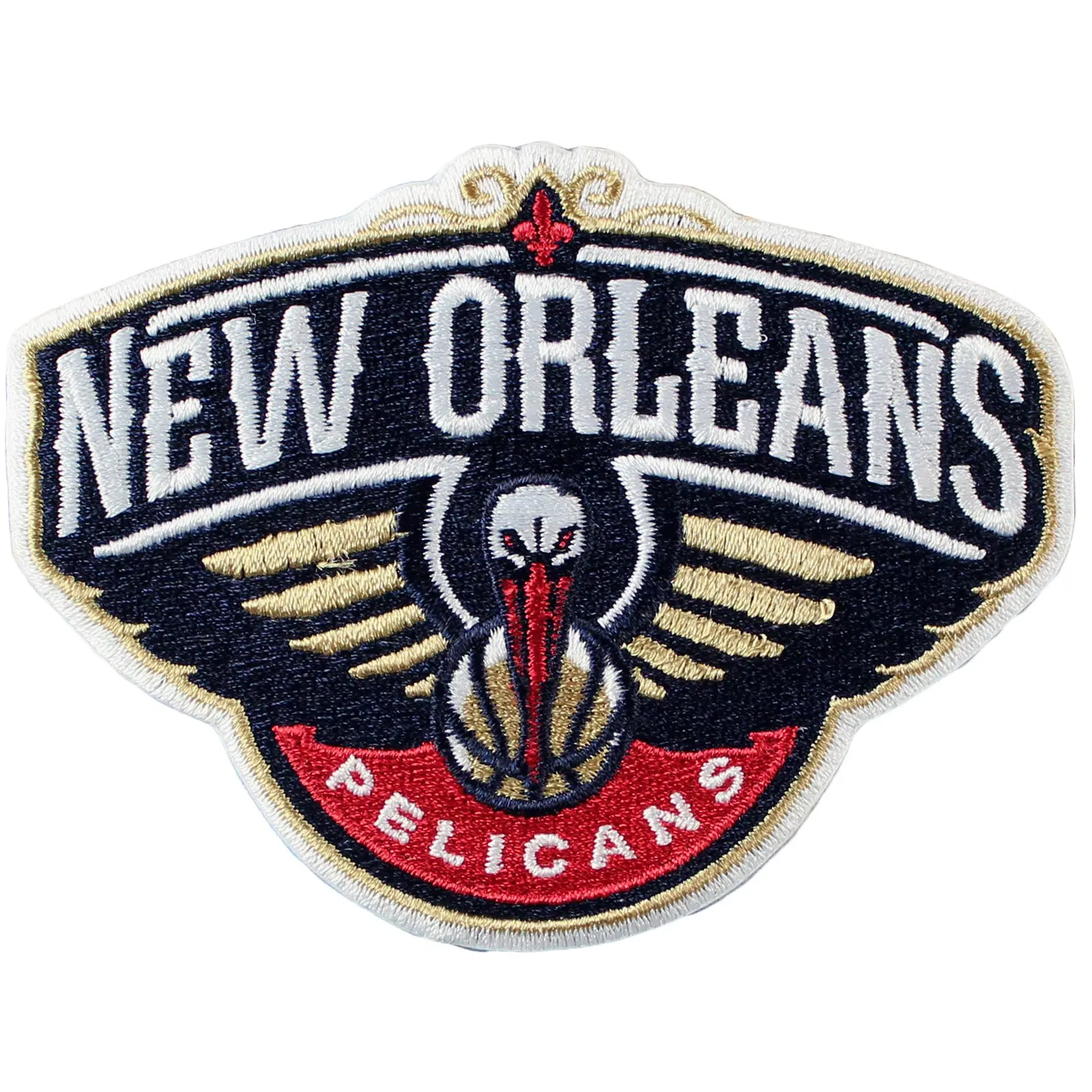 New Orleans Pelicans Large Sticker Iron On NBA Patch