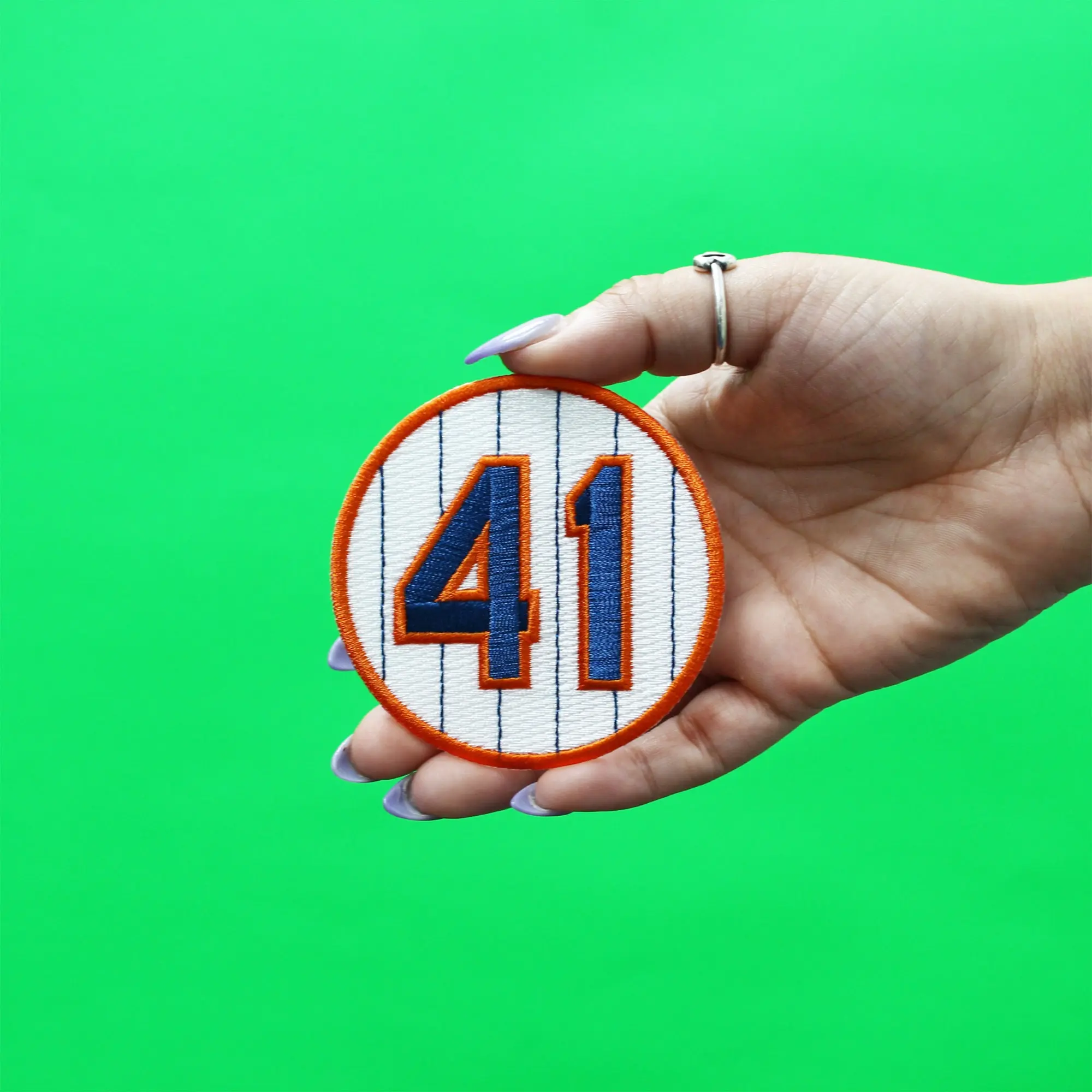 New York Mets Tom Seaver #41 Memorial Patch - Image 3