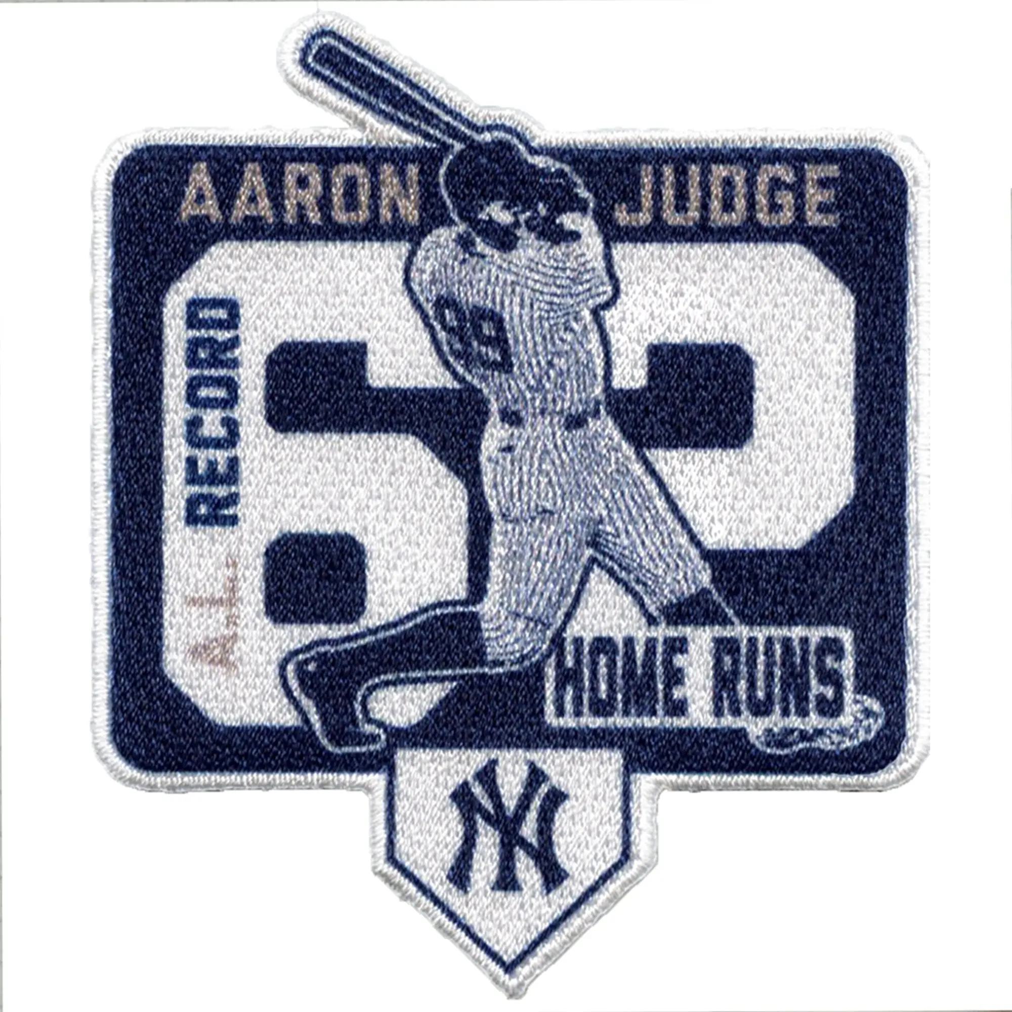 New York Yankees Aaron Judge #99 62 Home Runs Patch 2022 MLB Season - Image 2