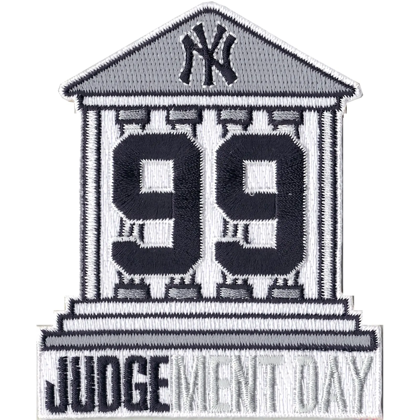 New York Yankees Aaron Judge #99 Courthouse "Judgement Day" Player Patch
