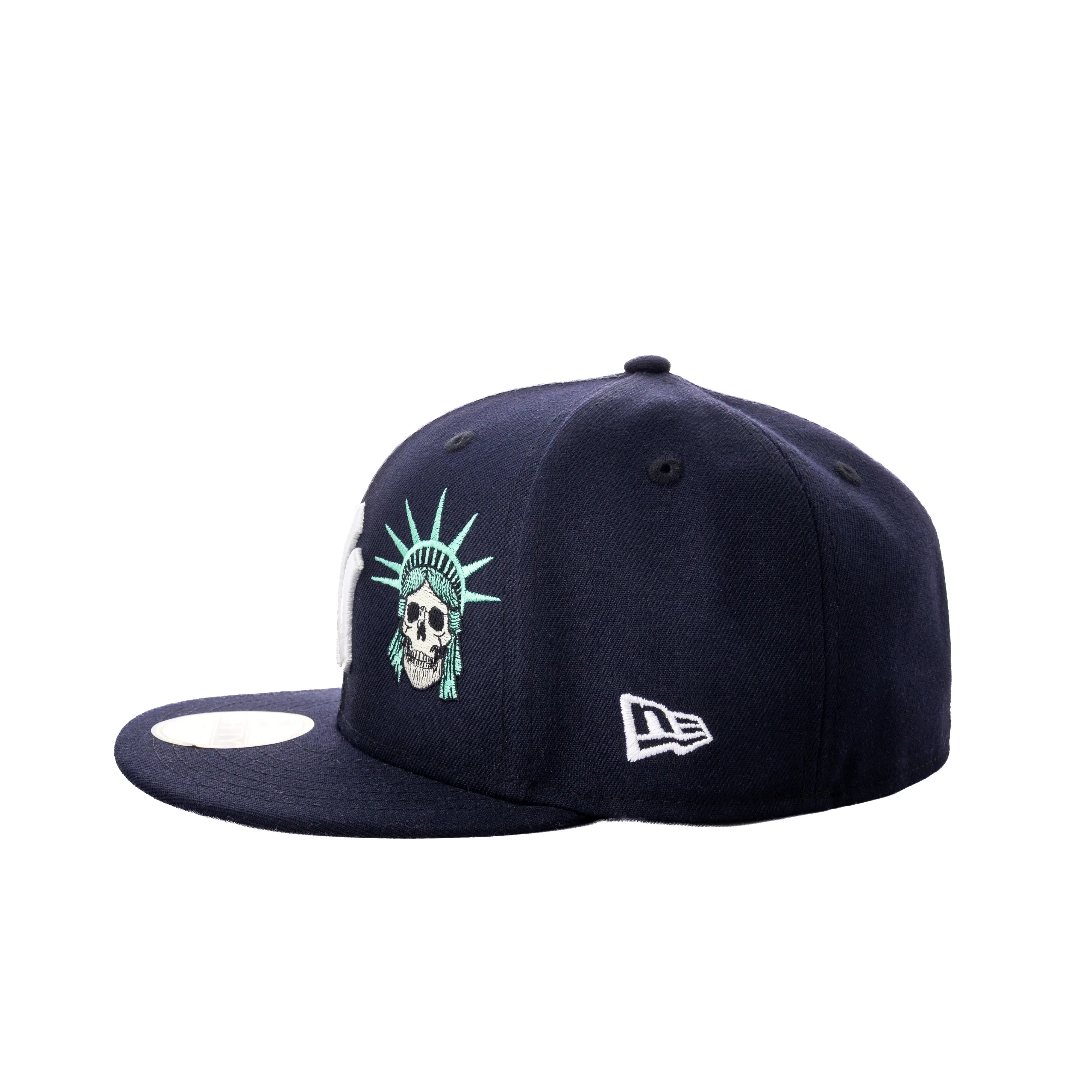 New York Yankees Custom Hat 'King of New York' Statue Of Liberty - Image 3